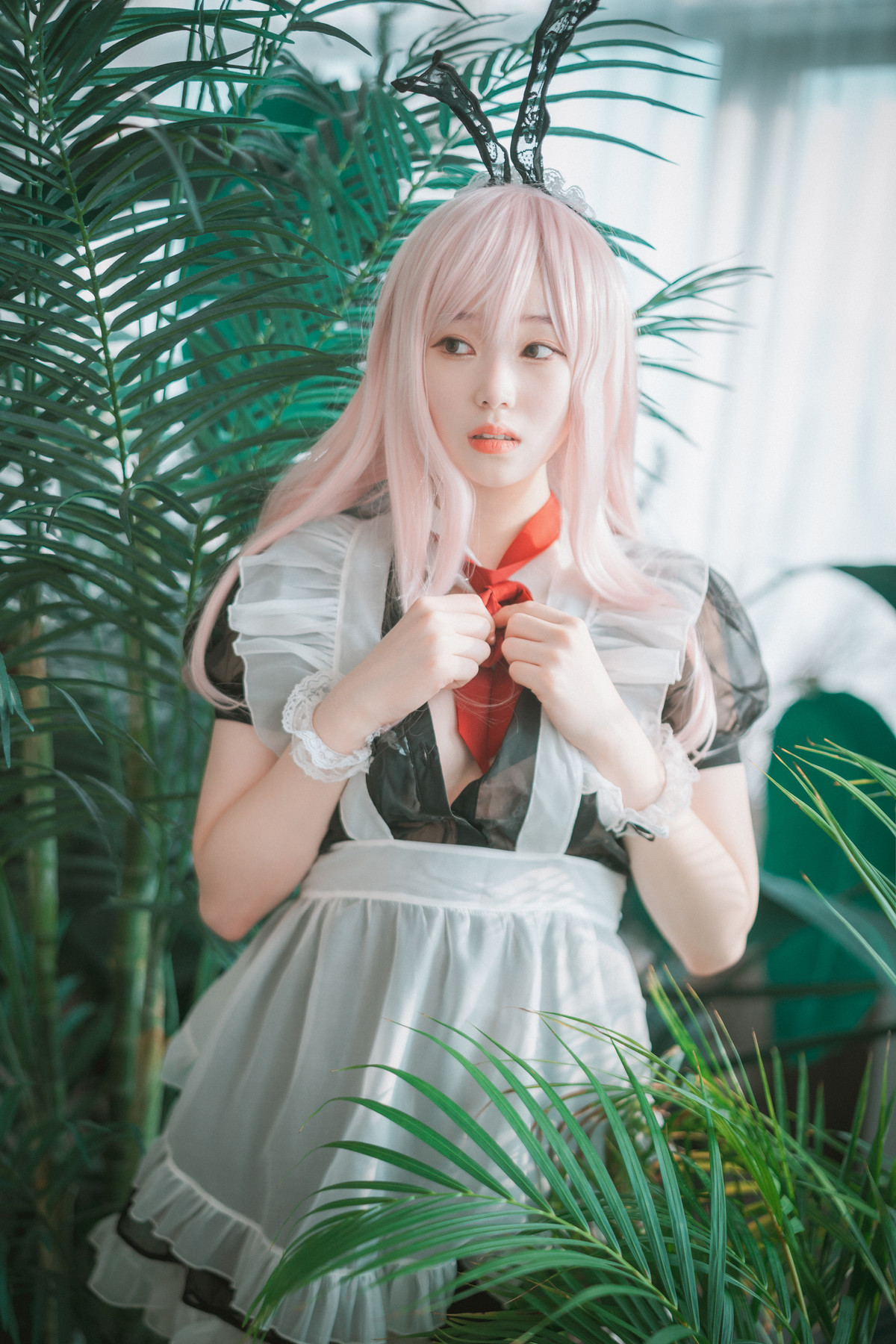 Bambi 밤비, [DJAWA] Sheer Bunny Maid(46)