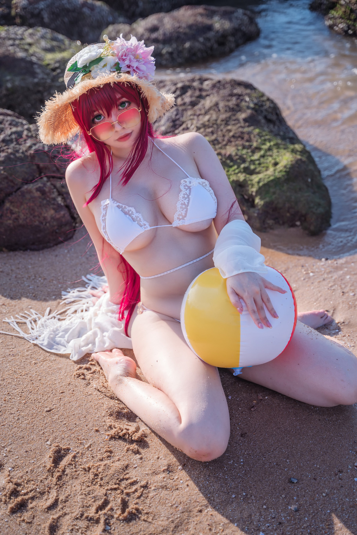 Ganlory 啊日日 Cosplay 絮库夫泳装(16)