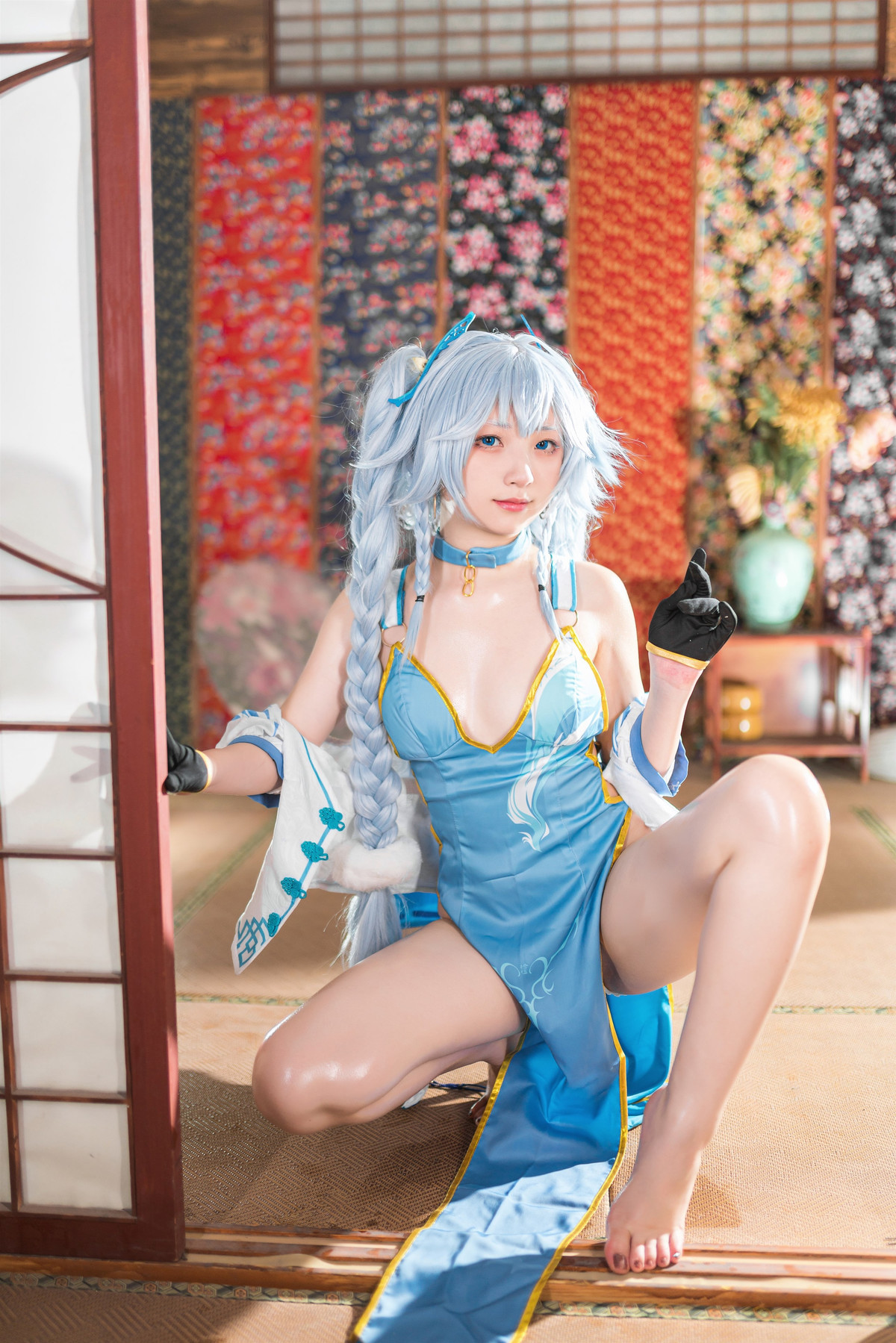 Cosplay 花铃 PA15 翠雀媚(13)