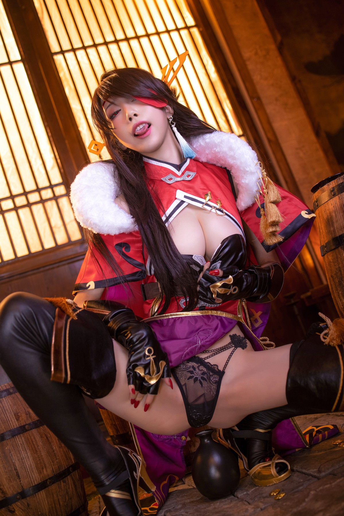 Cosplay 水淼Aqua 北斗凝光 Set.01(37)