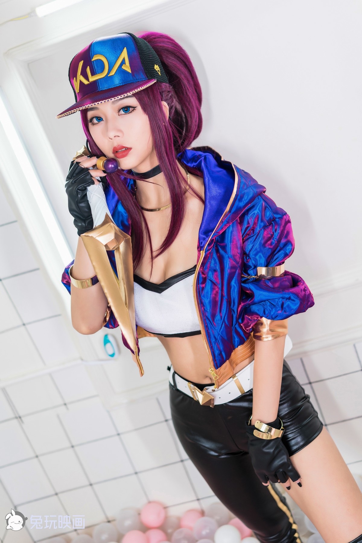 Cosplay 兔玩映画 KDA阿卡丽(18)