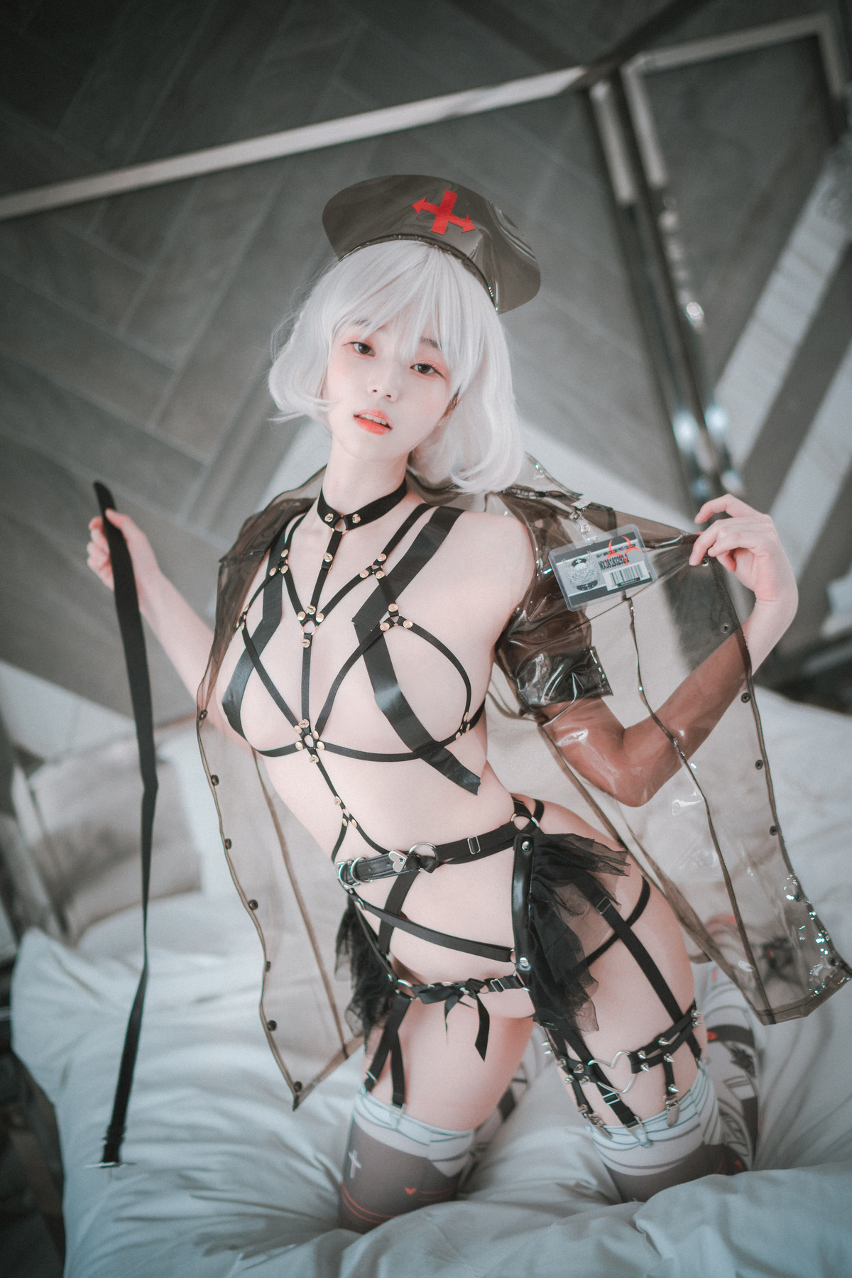 Bambi 밤비, [DJAWA] Nurse Nation (Black ver) Set.02