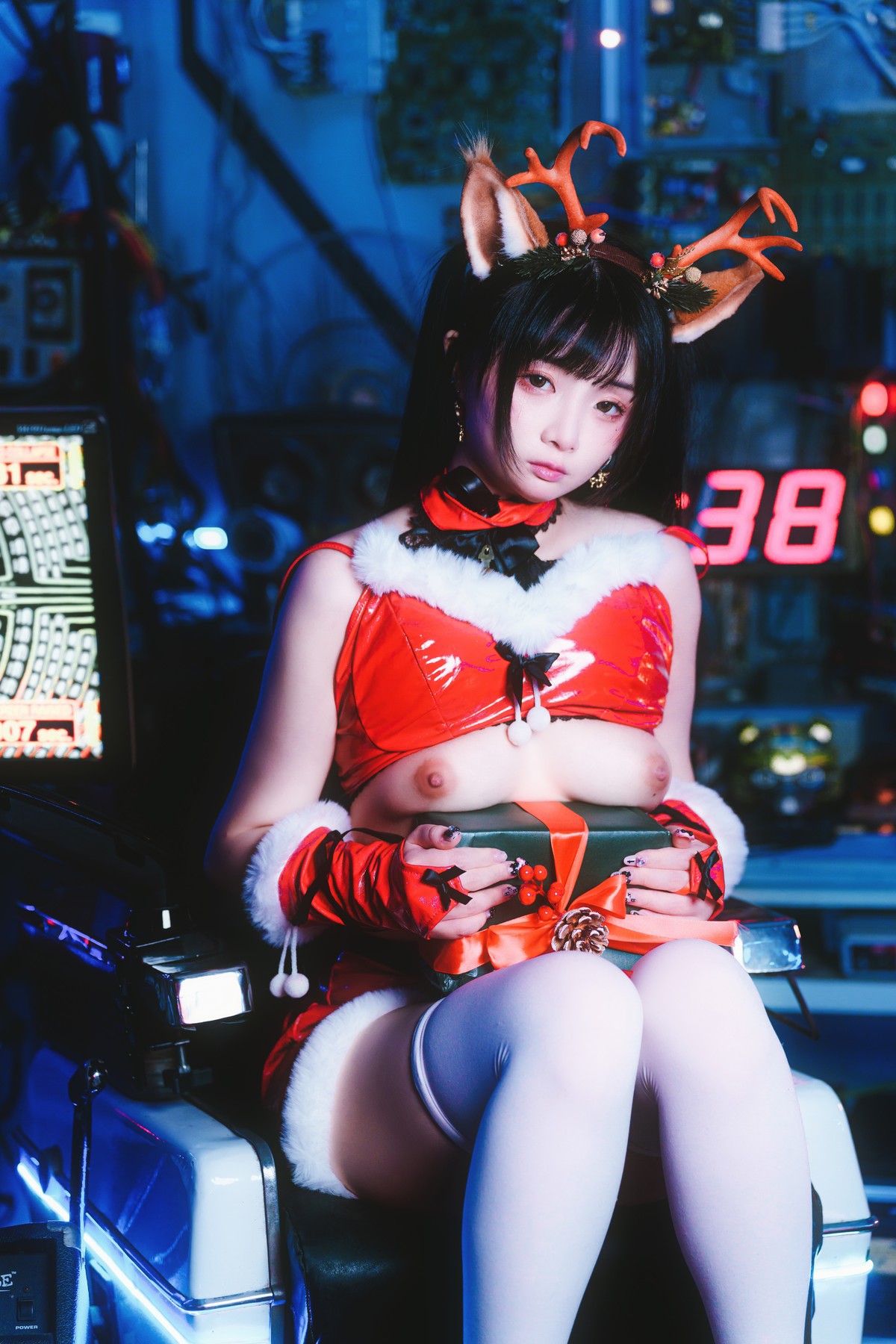 Cosplay 落落Raku Dear Deer ☆(33)