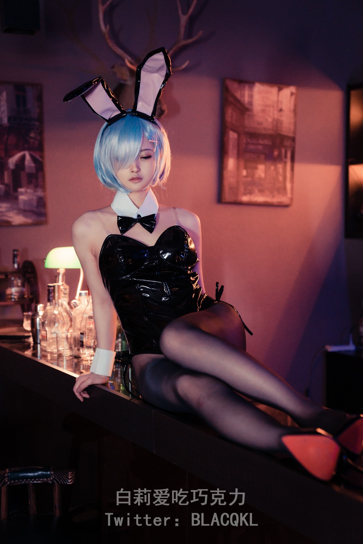 白莉愛吃巧克力 蕾姆兔女郎(21)