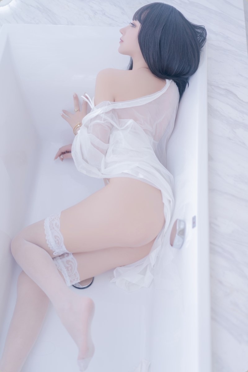[Cos]过期米线线喵 - 镂空内衣[65P](45)