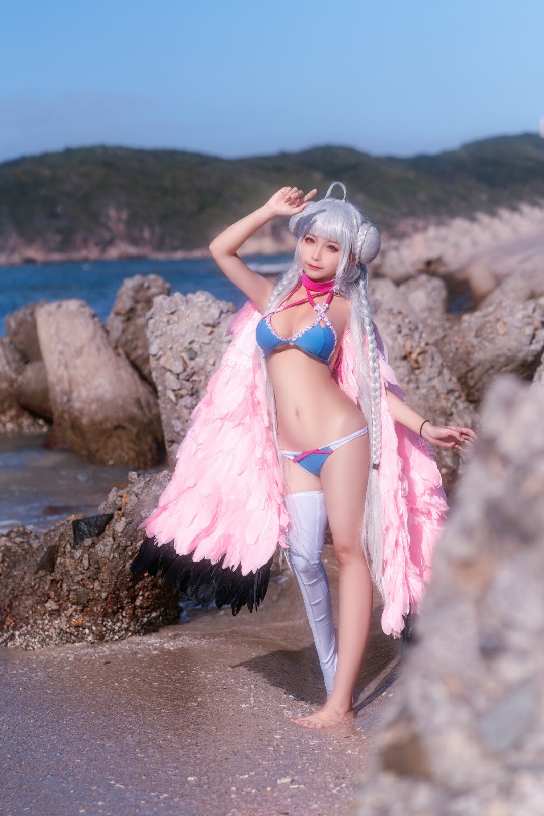 Cosplay [蠢沫沫] 可畏 ( Formidable &#8211; Azur Lane )(36)