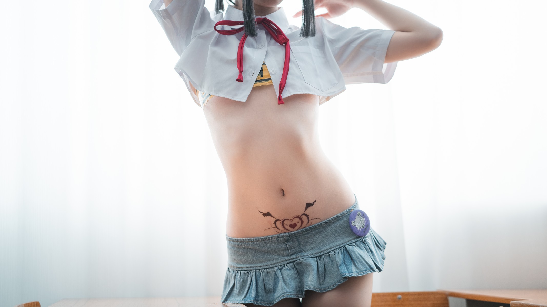 Cosplay 面饼仙儿 短校服胶带(5)