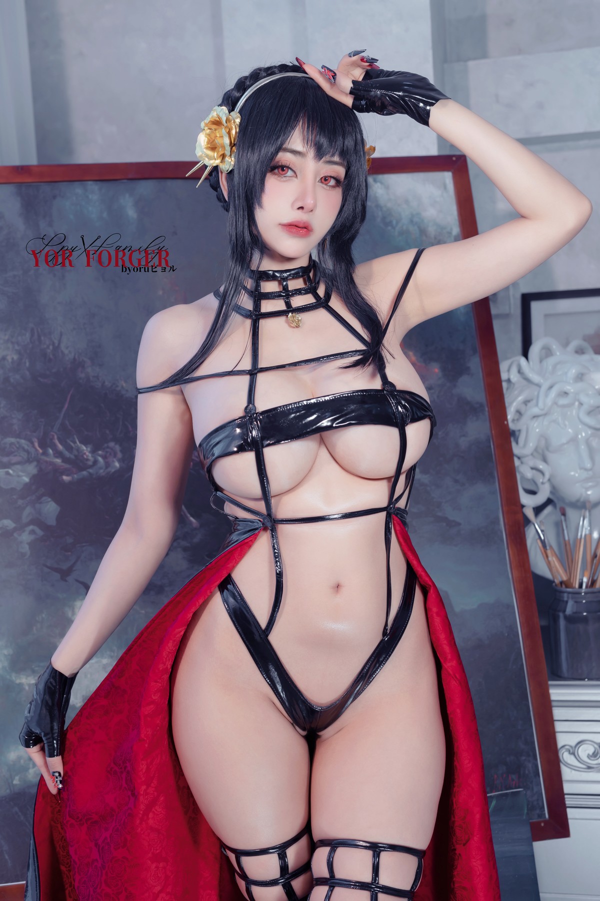 Cosplay 日本性感萝莉Byoru Yor Thorn Princess(18)