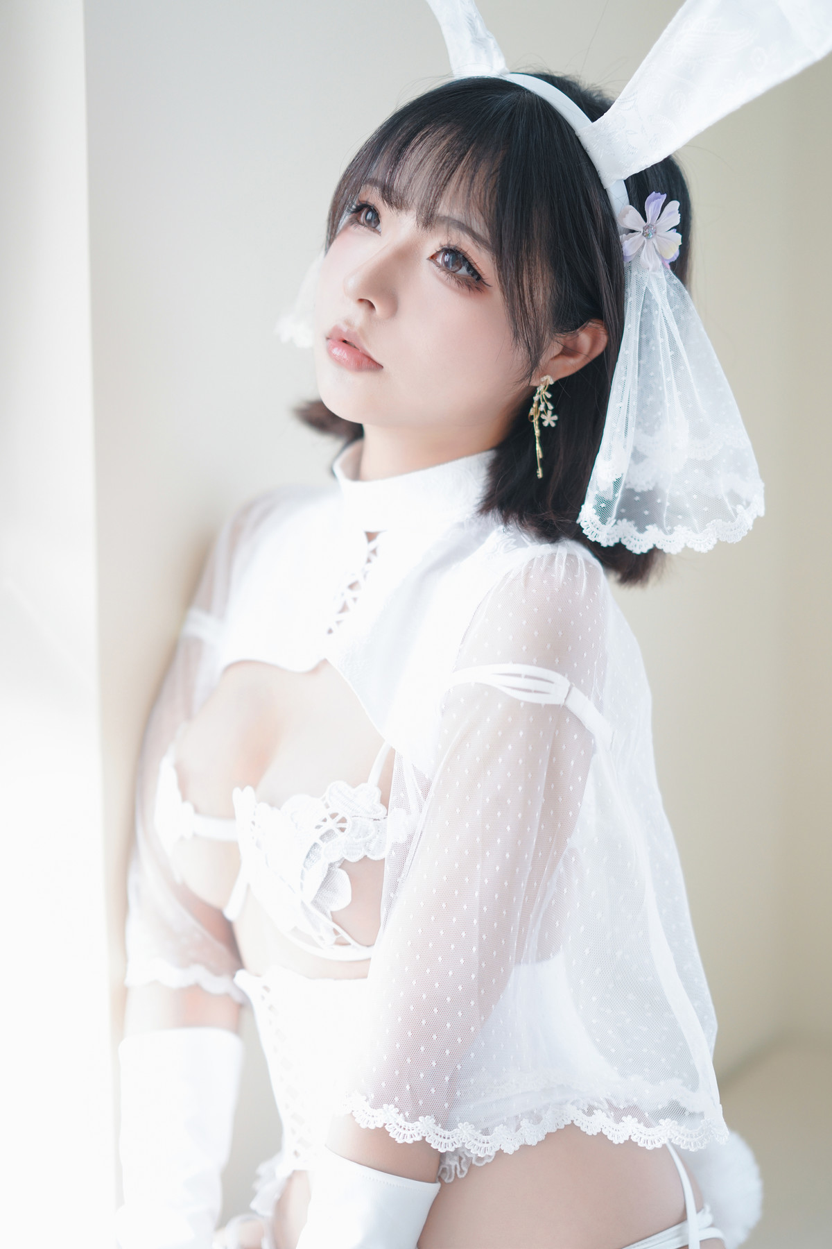 Cosplay Yuuhui玉汇 雪兔 Set.01(50)