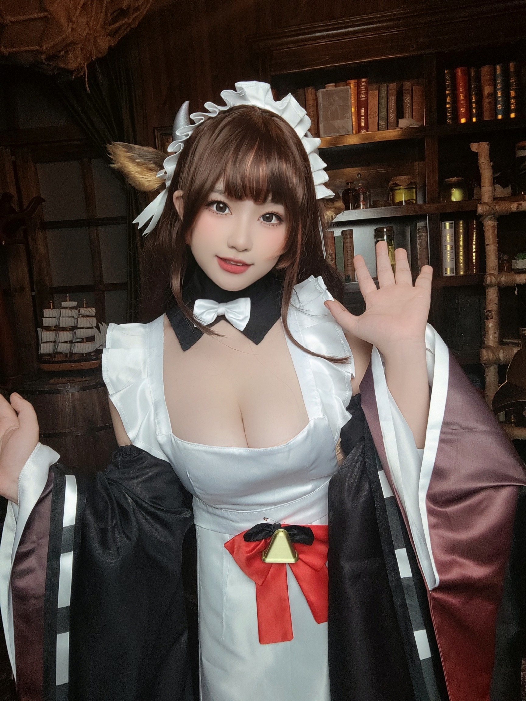 七七娜娜子 樫野牛牛女仆 [42P7V-363MB](39)