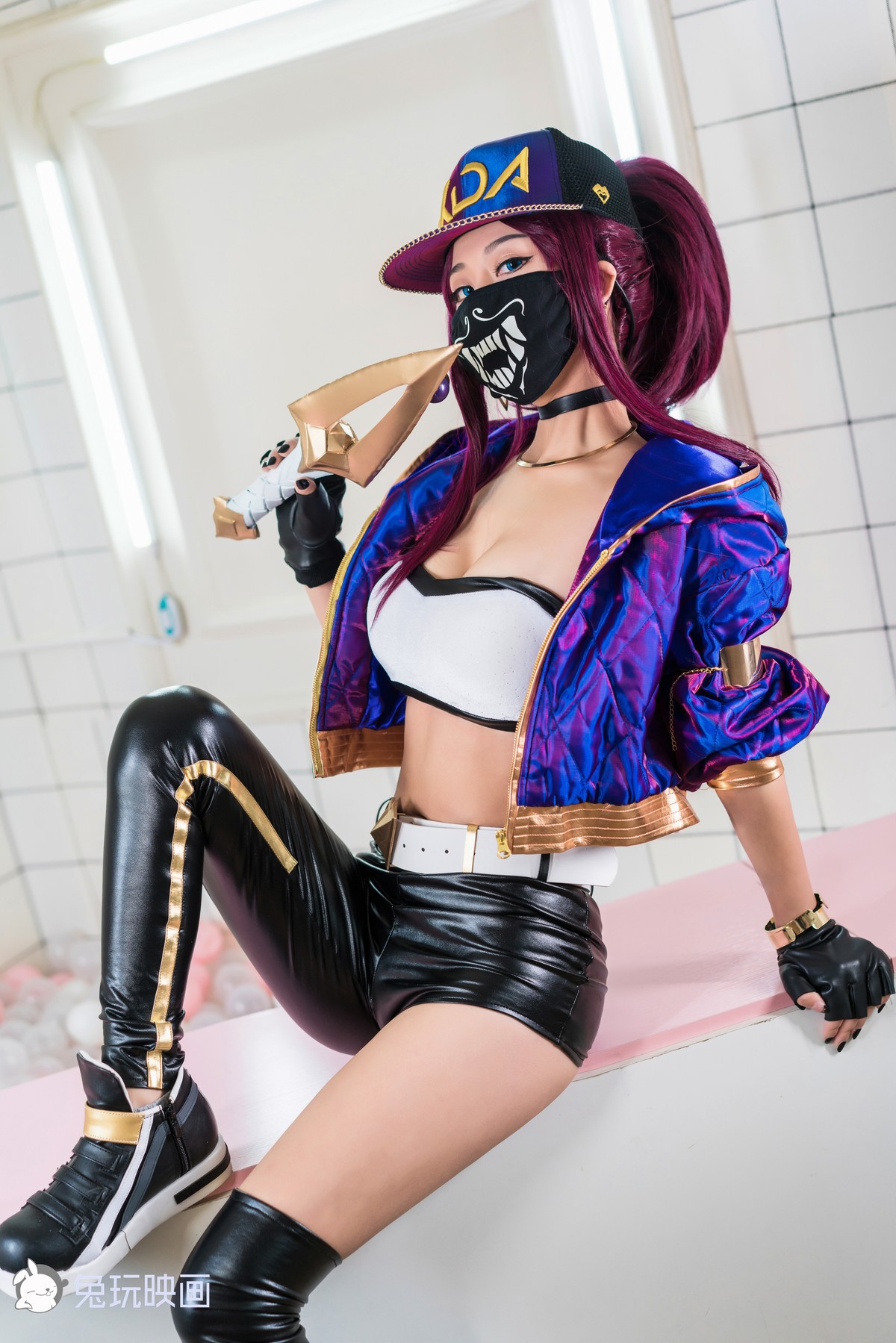 Cosplay 兔玩映画 KDA阿卡丽(7)