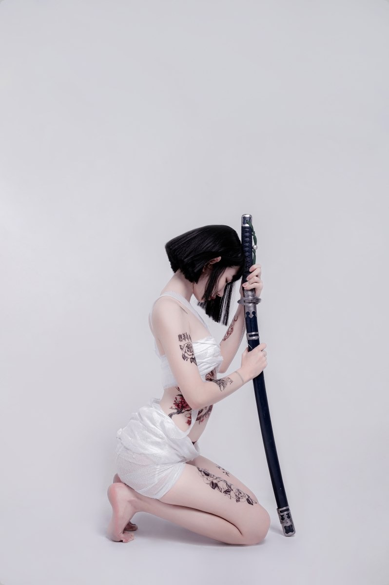 [Cos]阮邑Fairy - 绑带和武士[41P](28)