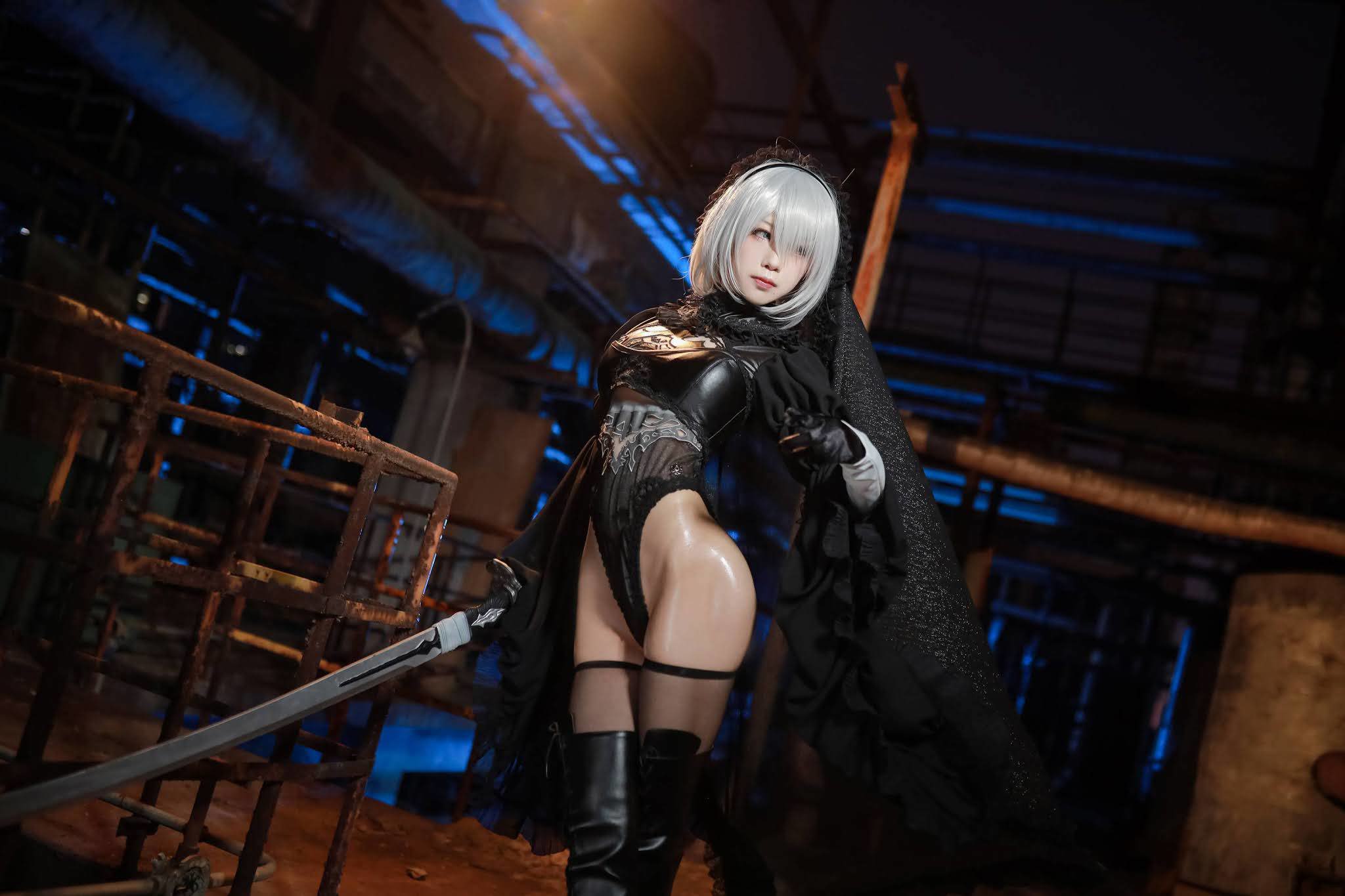 [水淼Aqua] 2B Dark Version NieR_Automata ニーア オートマタ(7)
