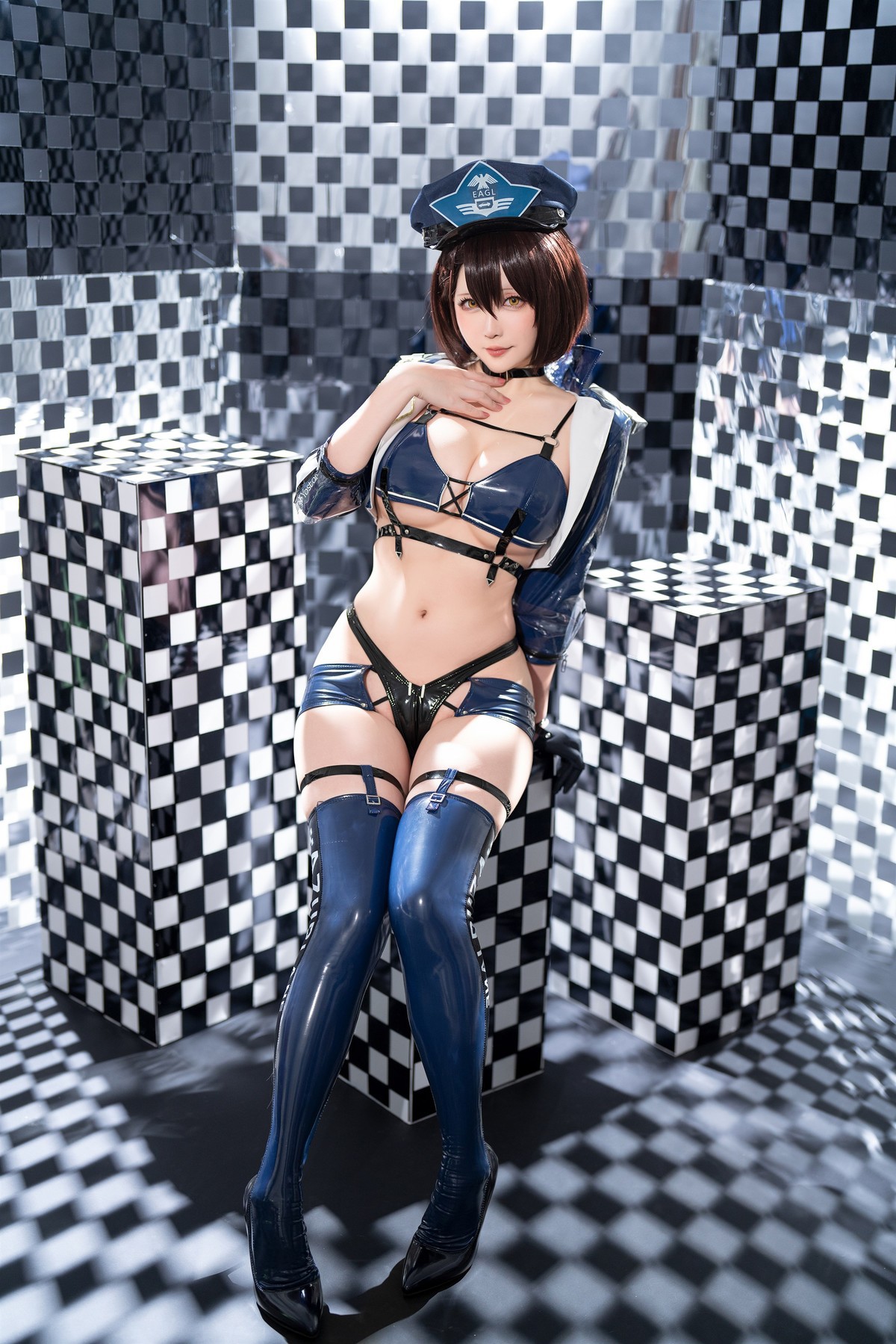 Cosplay 星之迟迟Hoshilily 巴尔的摩 碧蓝航线(20)