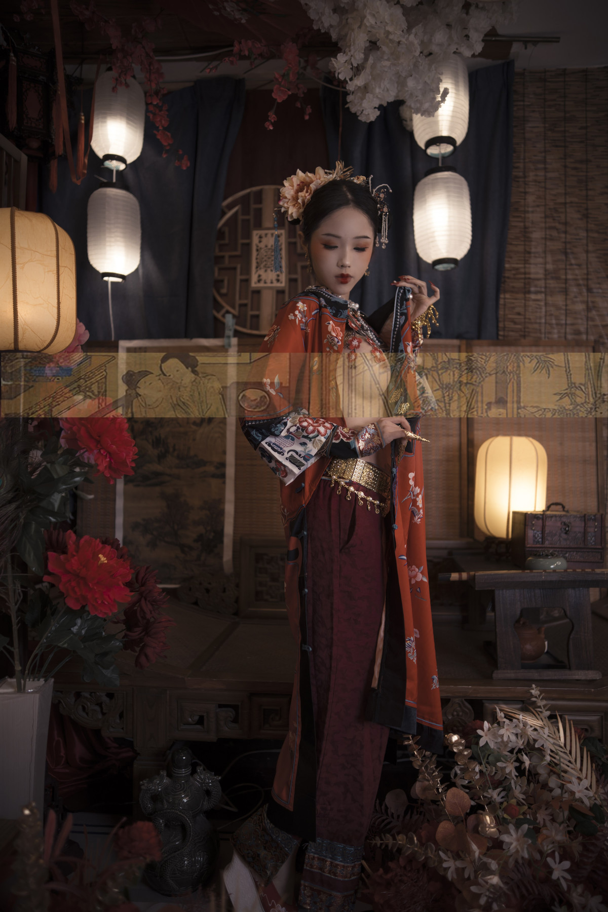 Cosplay 钛合金大粑粑 满清服饰(10)