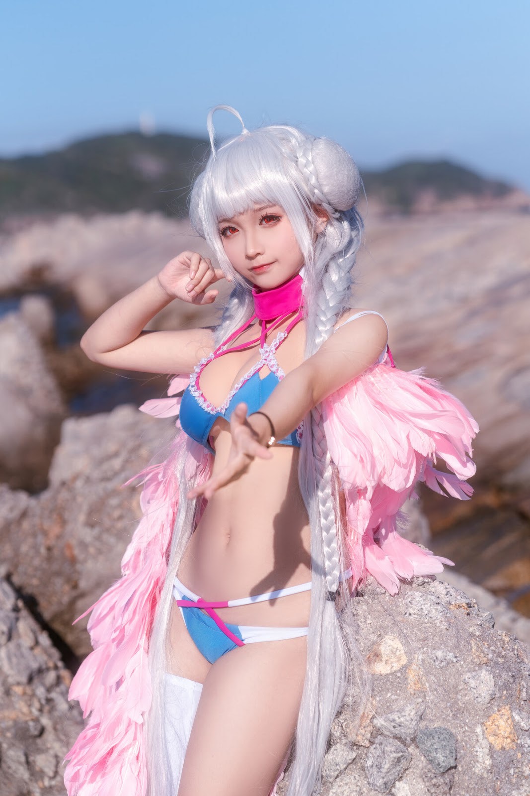 Cosplay [蠢沫沫] 可畏 ( Formidable &#8211; Azur Lane )(28)