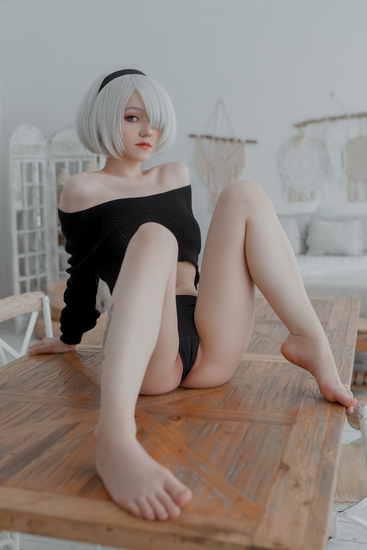 DonnaLoli Cosplay 2b ヨルハ２号Ｂ型(11)