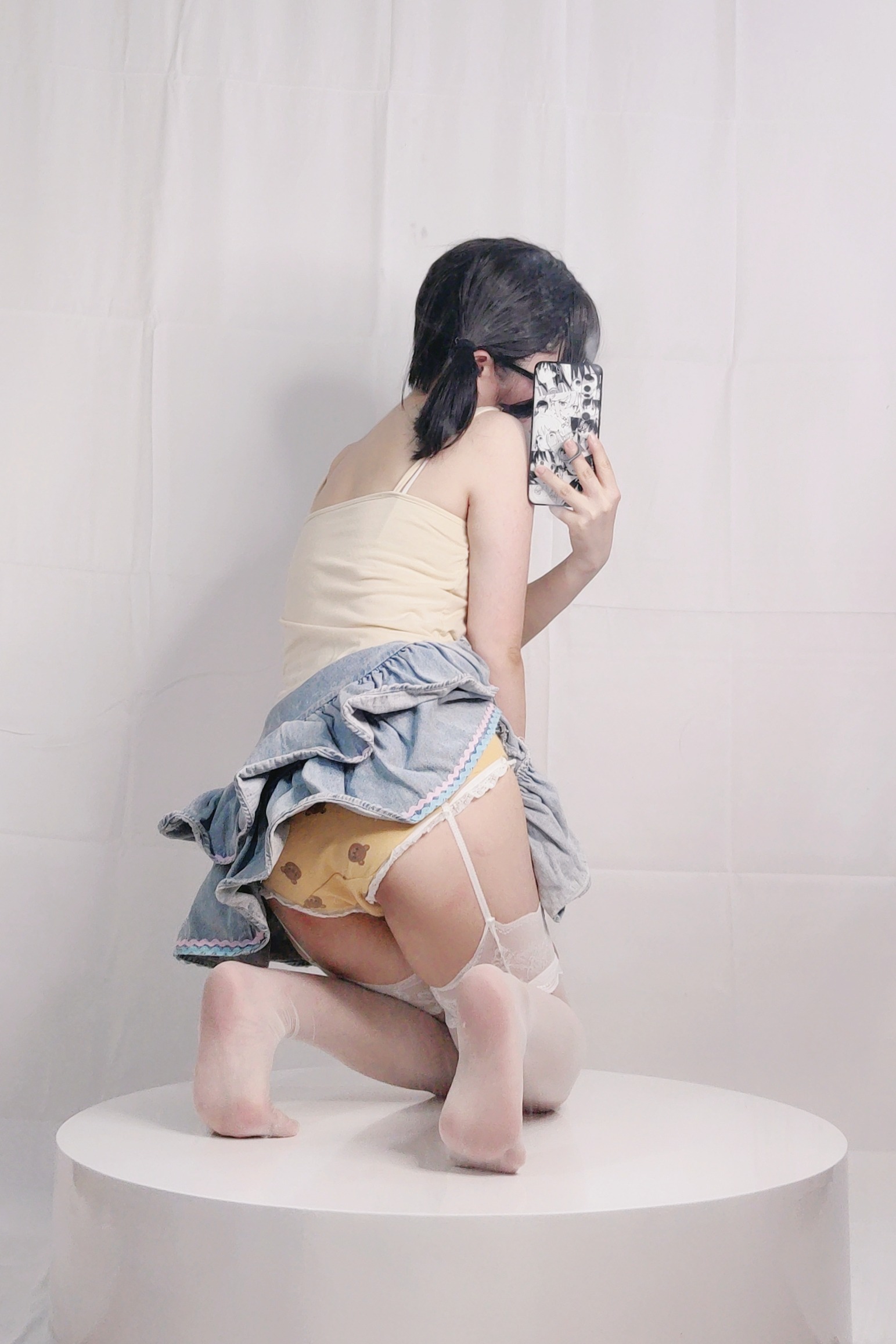 神沢永莉 绫蛋糕裙吊带袜汐(16)