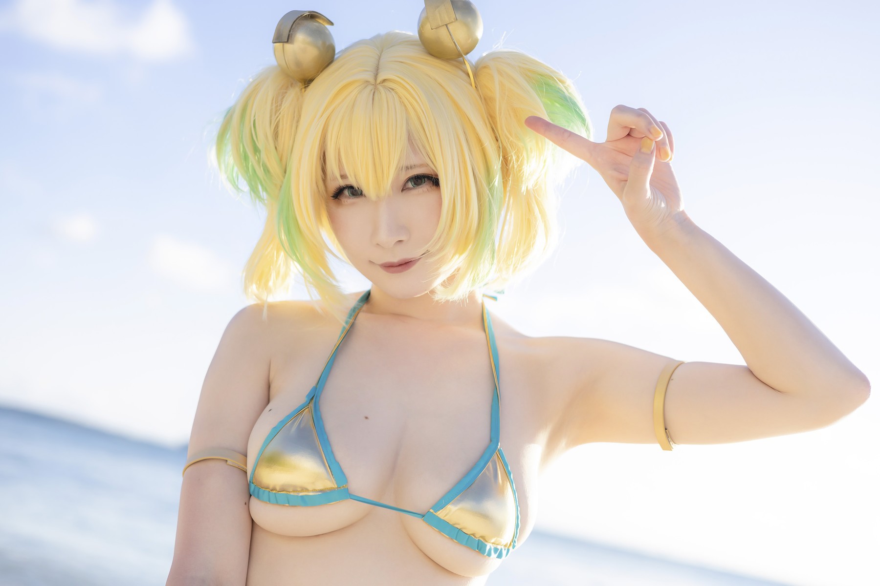 Cosplay Atsukiあつき 天才的バカンス！ Set.03(54)