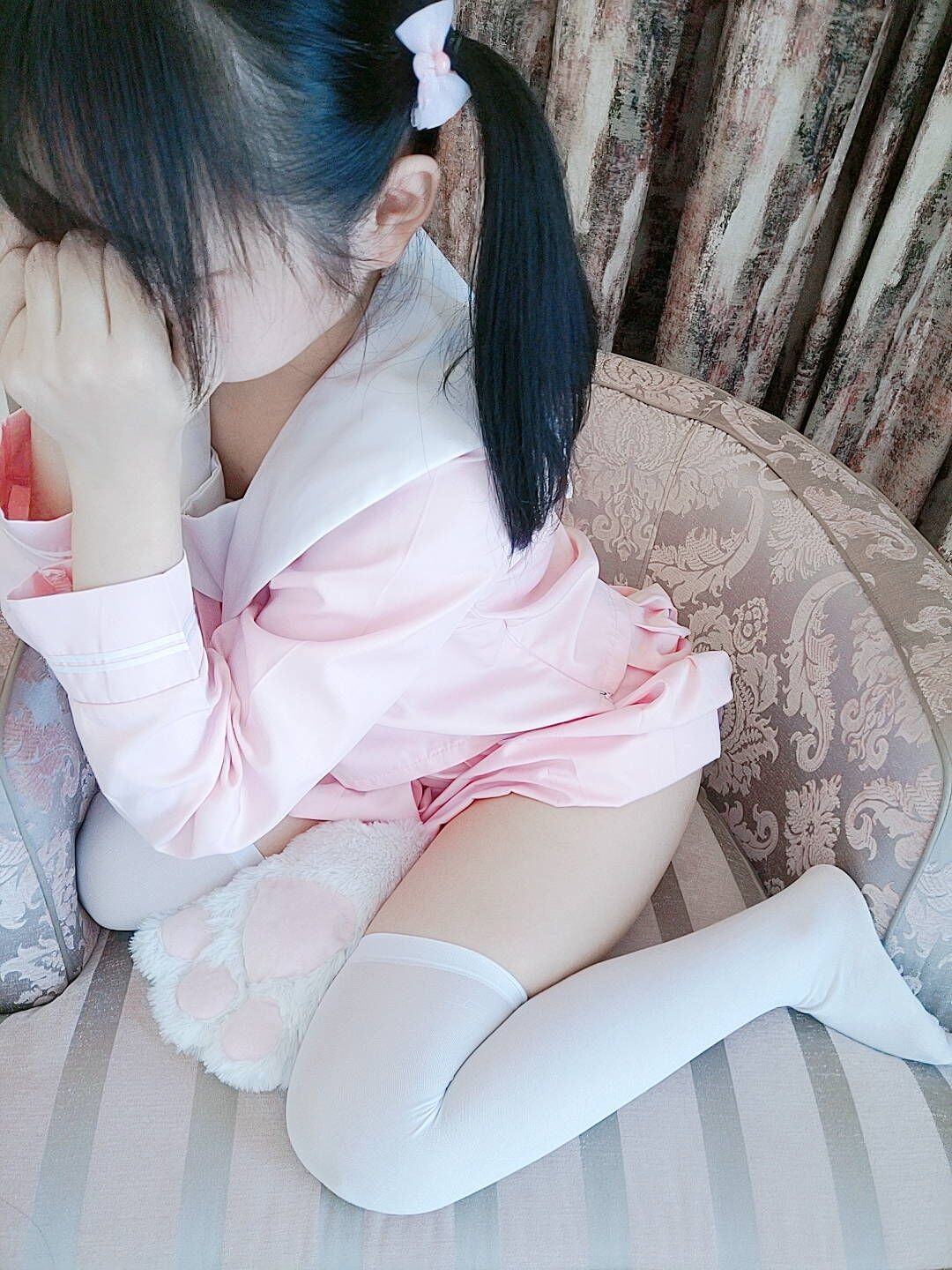 赛高淋酱-JK粉色少女系(32)