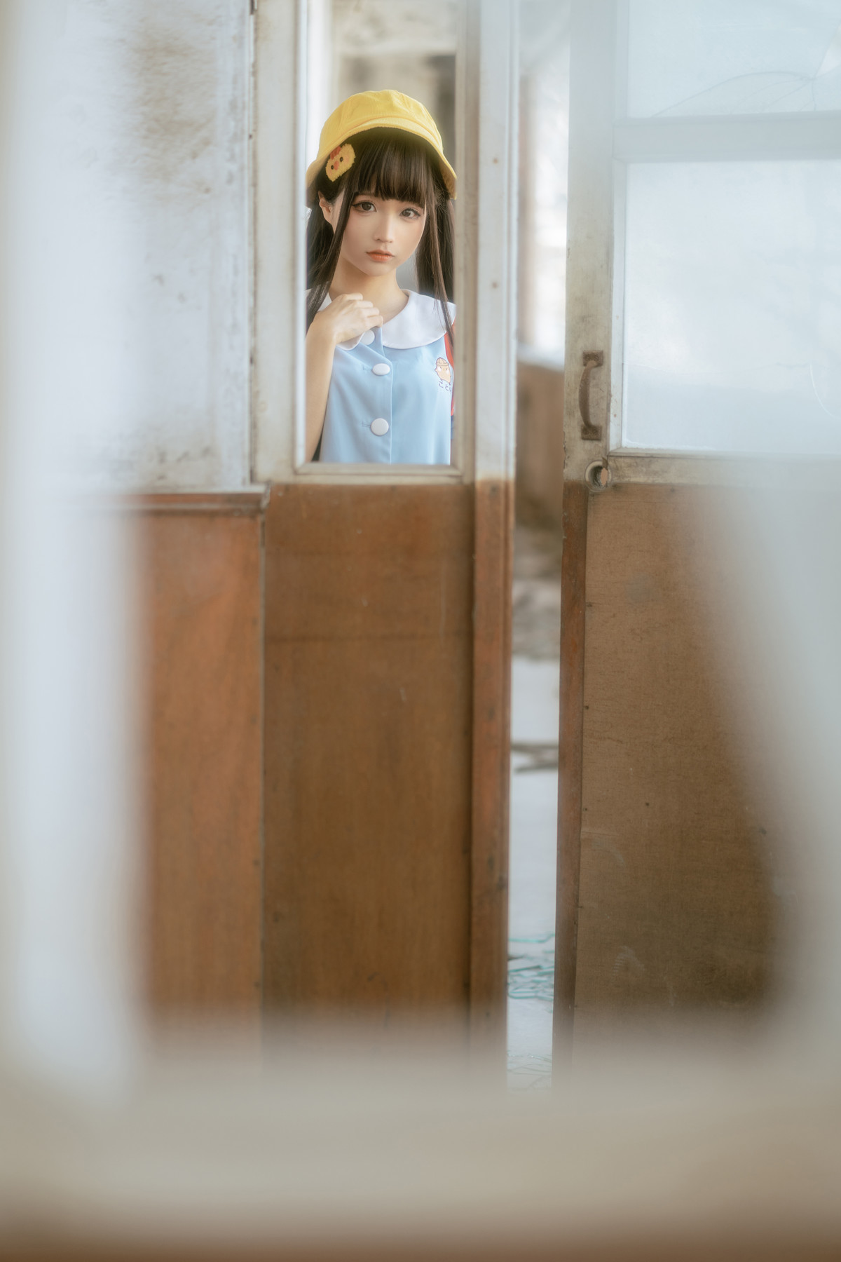 Cosplay 蠢沫沫 Chunmomo 小黄帽 绅士版 Set.01(17)
