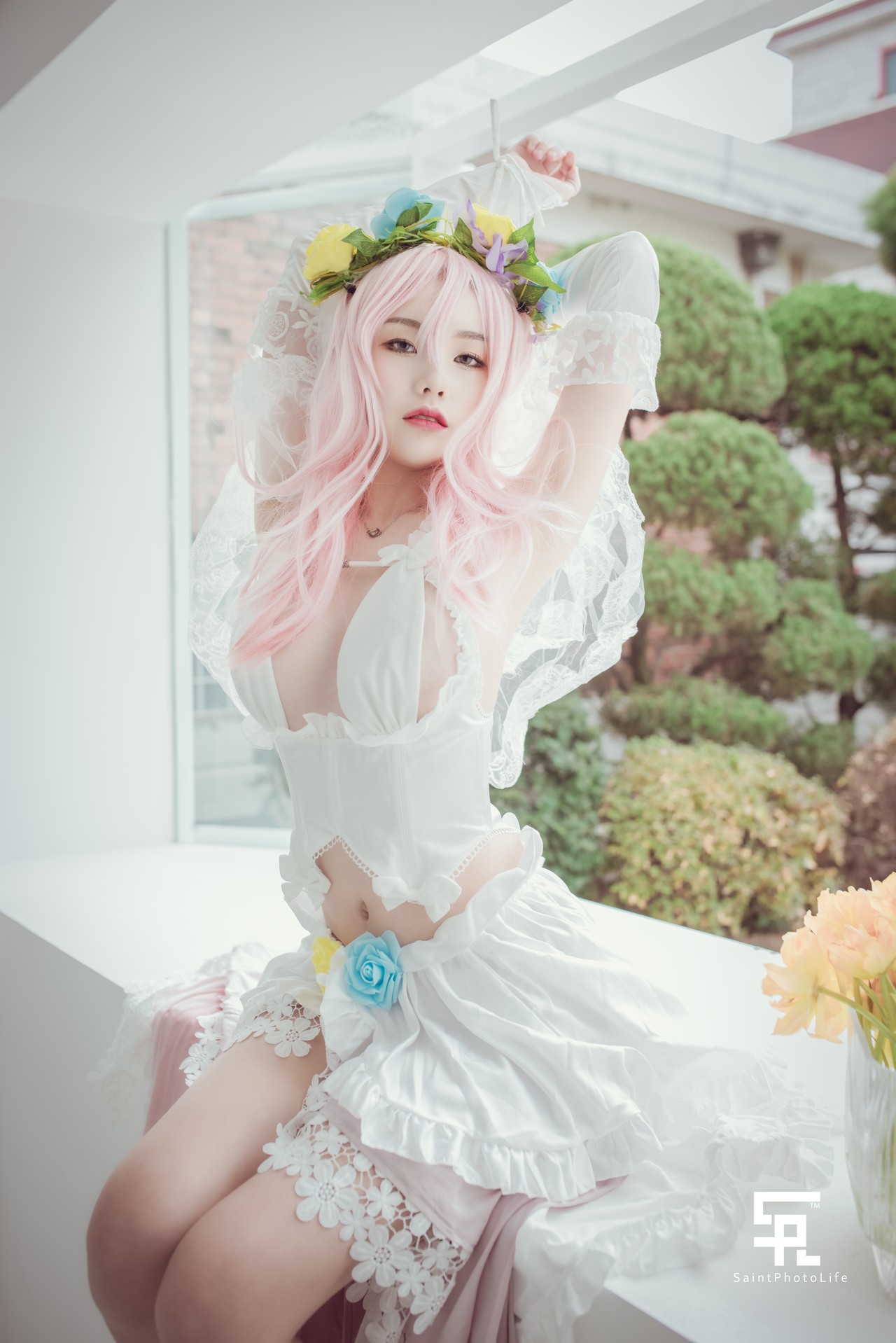 YUNA 윤아, [SAINT Photolife] Yuna&#8217;s Cosplay Vol.2(13)