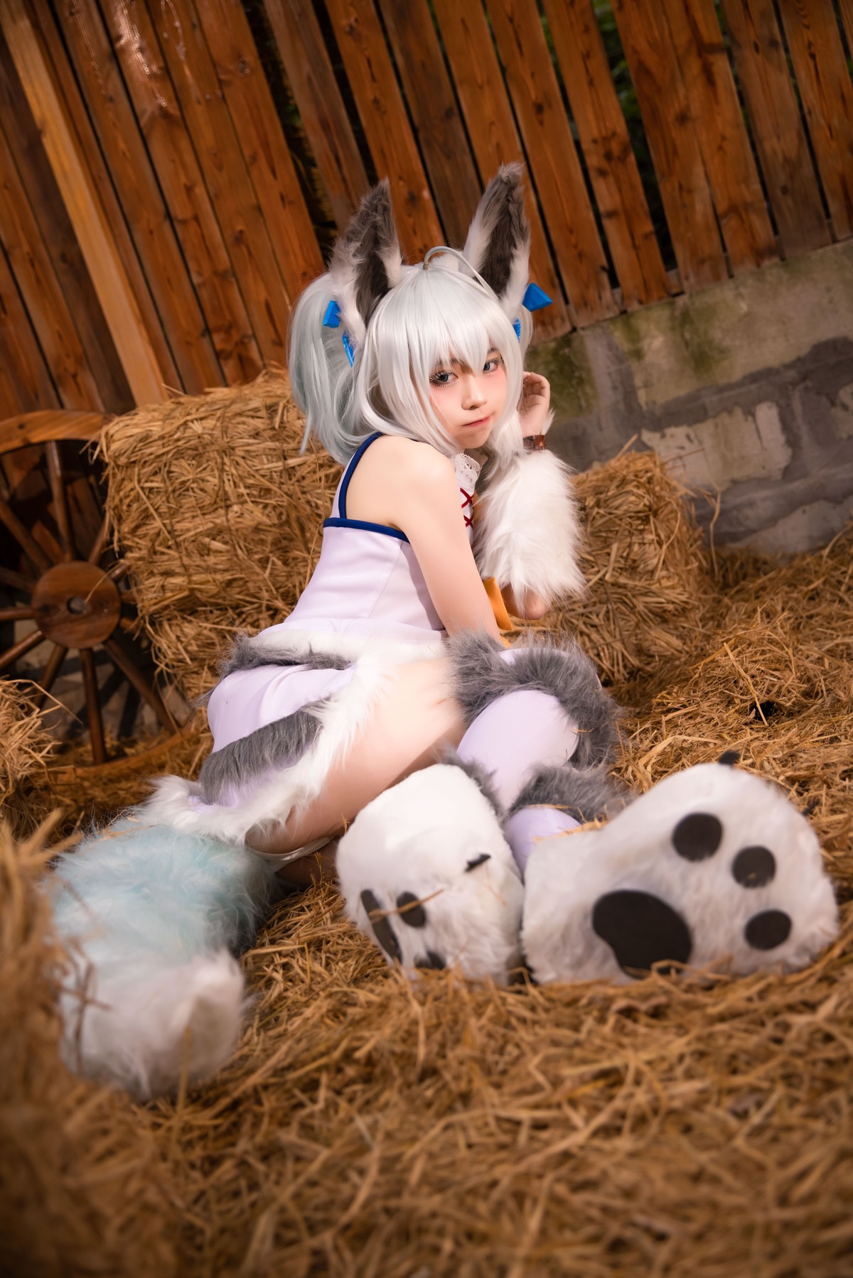 G44不会受伤 Cosplay 刹那常服+地牢(26)