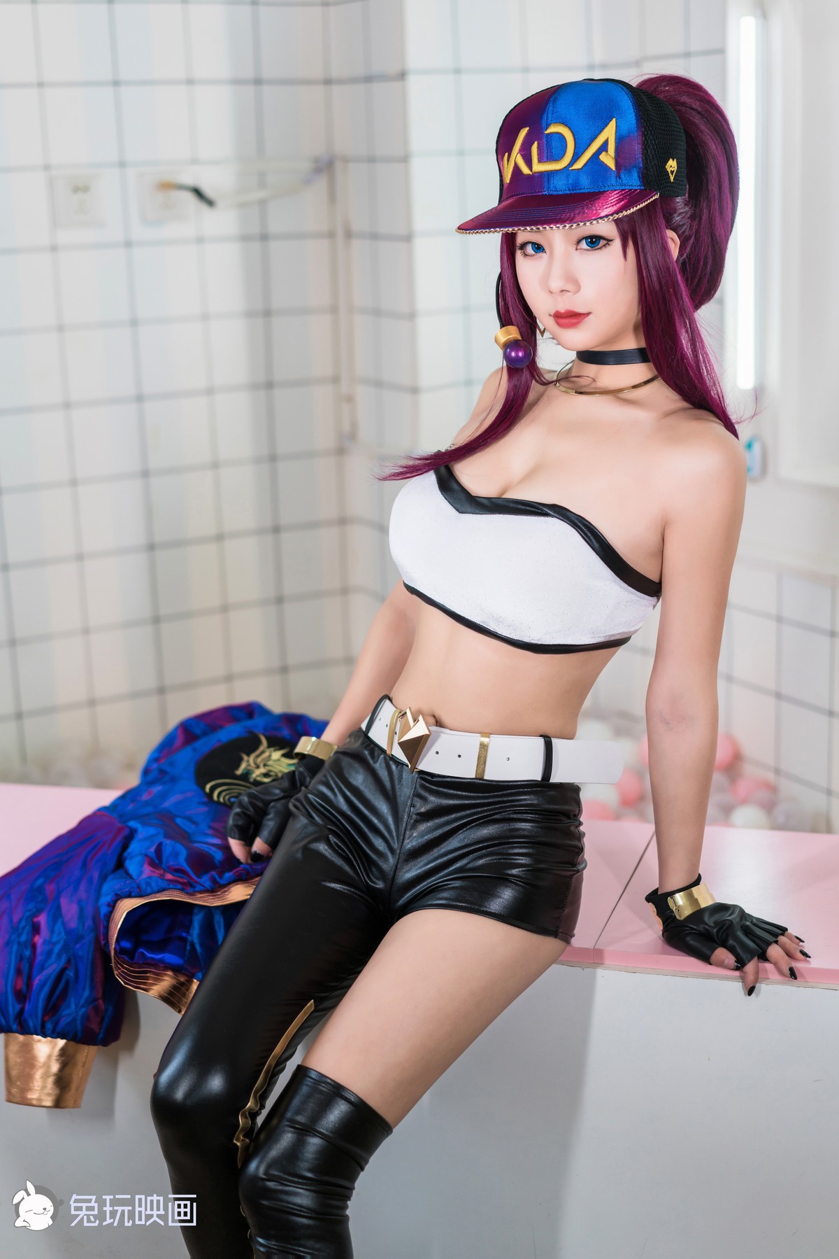 Cosplay 兔玩映画 KDA阿卡丽(38)