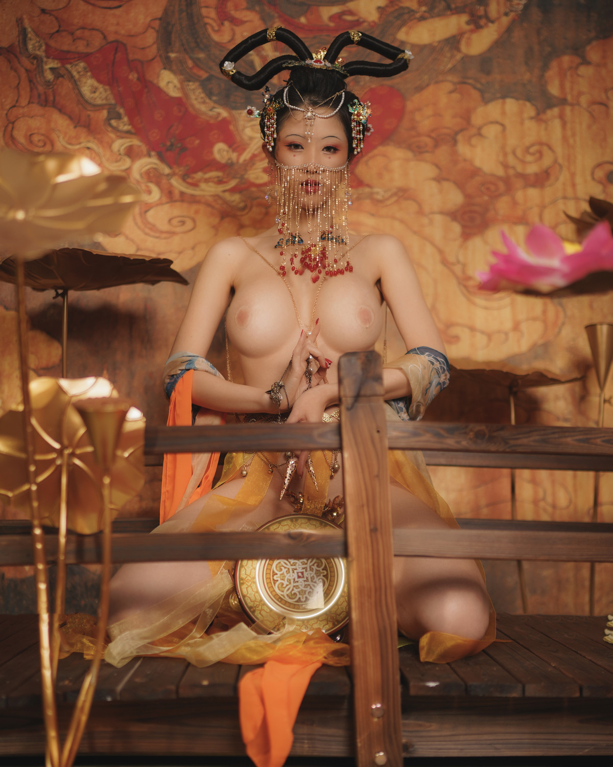 Cosplay 钛合金TiTi 画中仙(45)