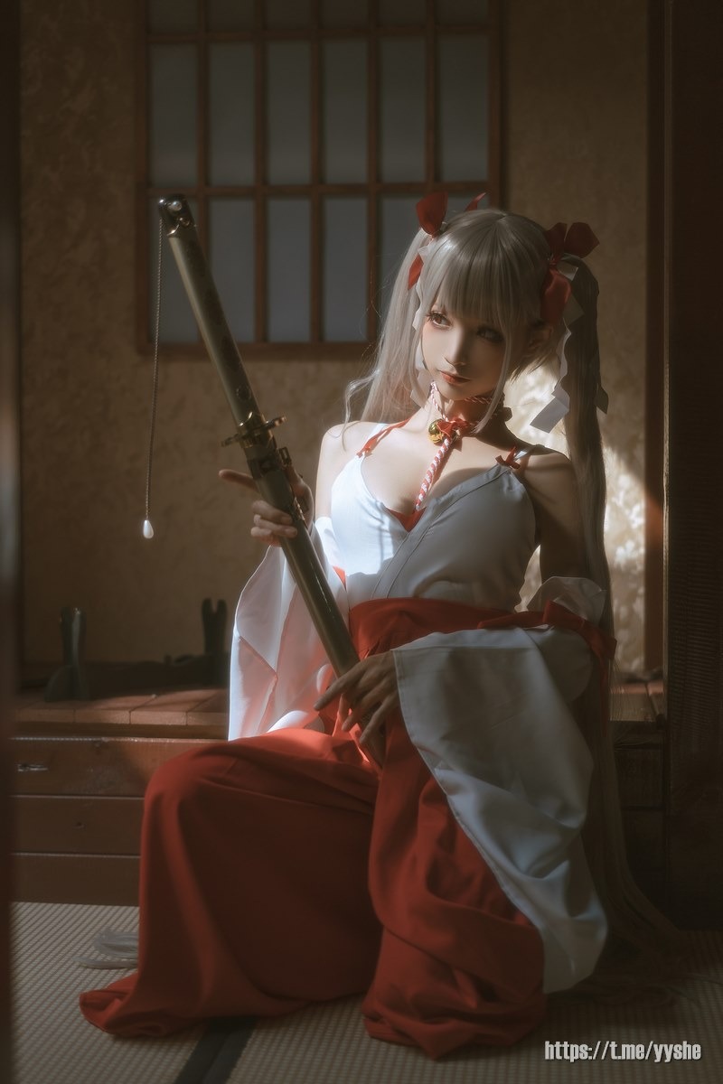 [Cos]蠢沫沫 - 可畏 巫女 [55P](51)