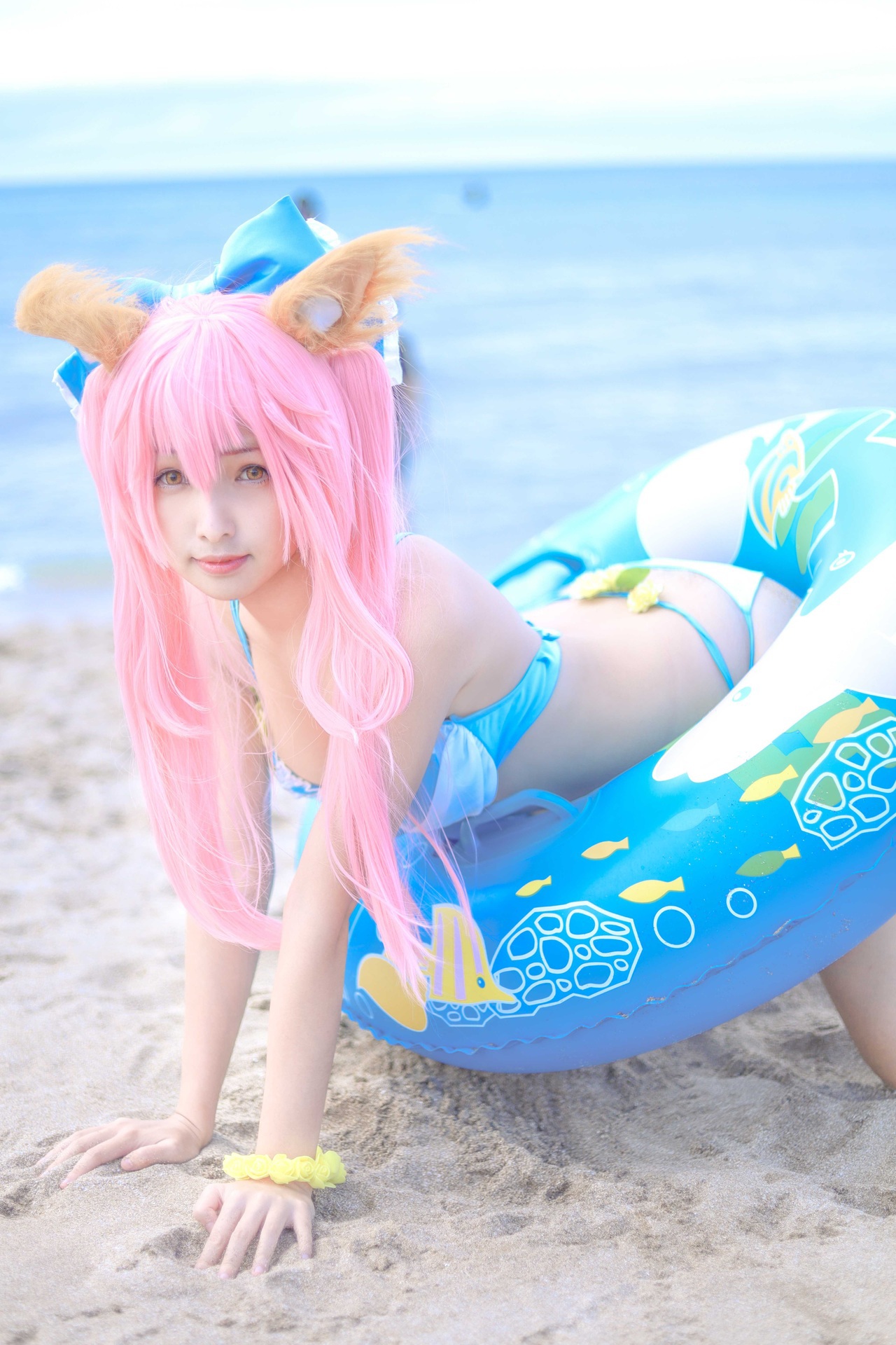 [毛毛喵 momocat] Tamamo no Mae Ver.Swimsuit(7)