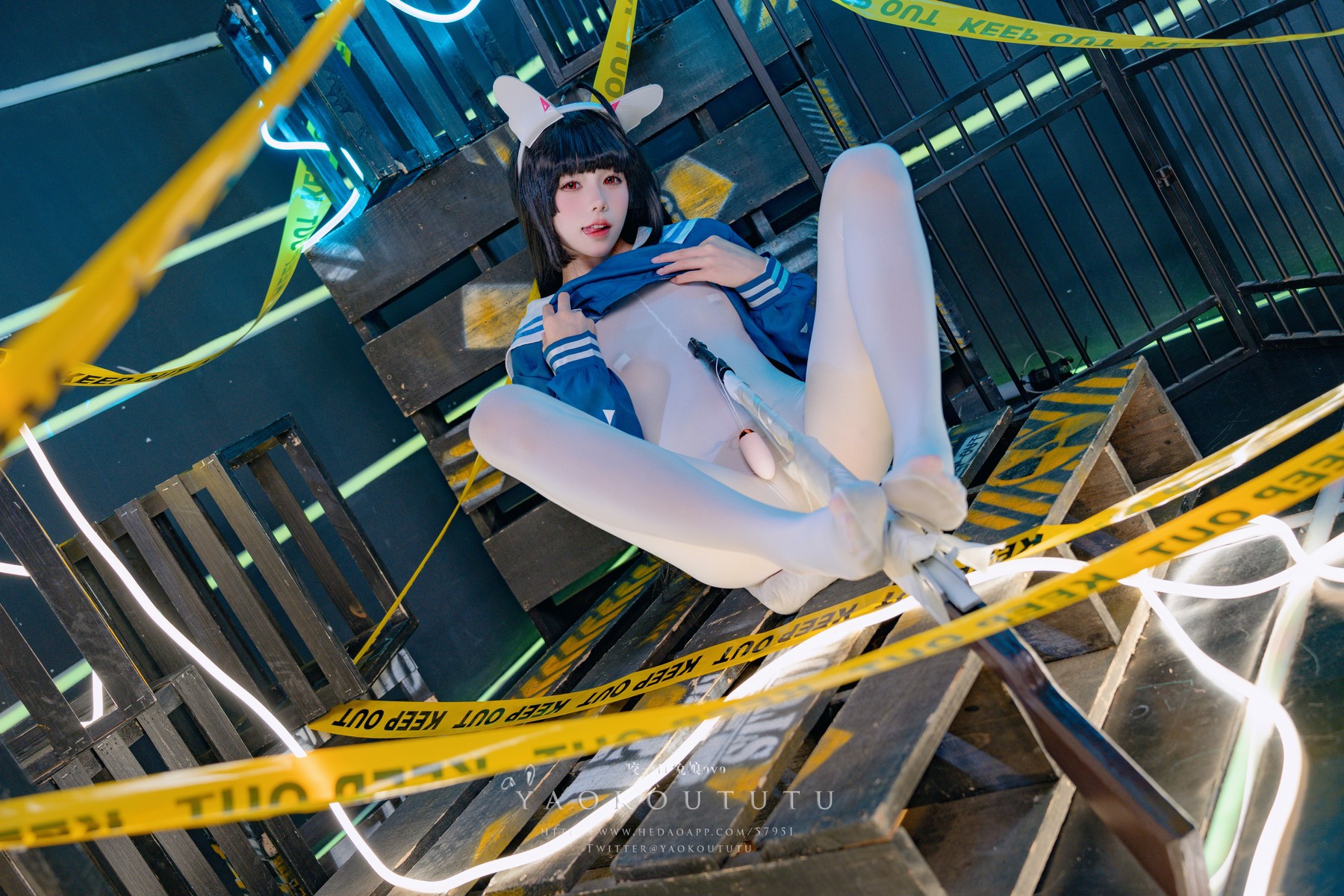 Cosplay 幼愛youmeko 修女 夏洛特(21)