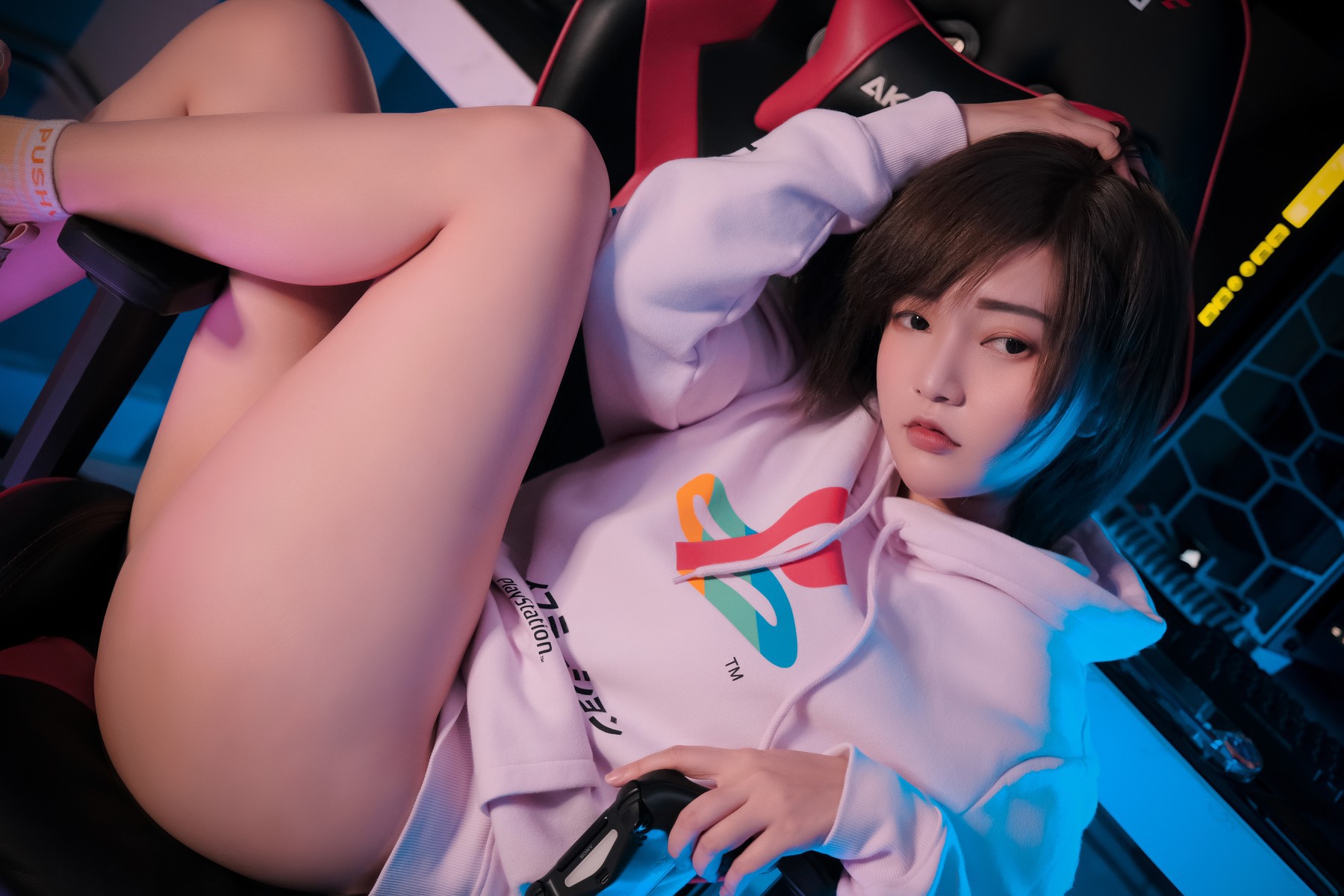 Cosplay Potato Godzilla Lonley Gamer(7)