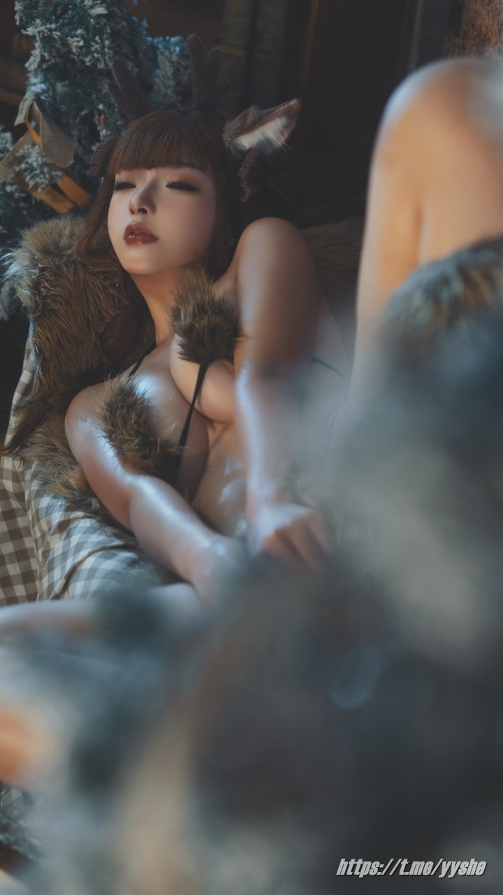 yuuhui玉汇 - 圣诞麋鹿兽耳 [110P+1V](26)