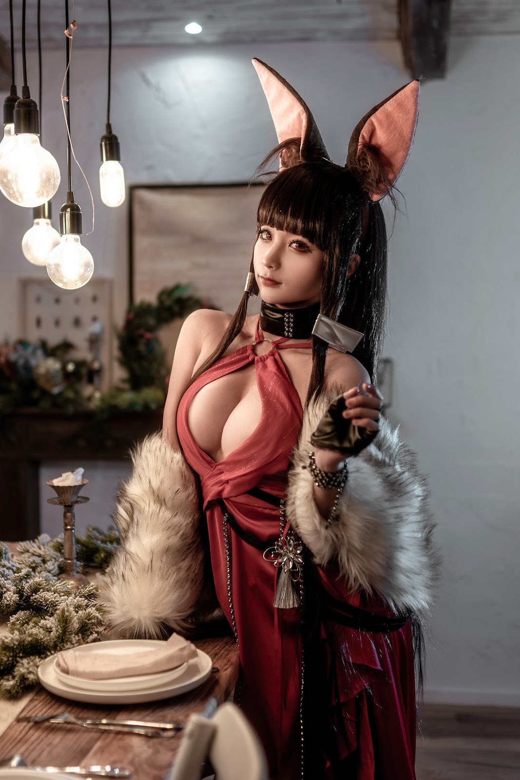 Cosplay 蠢沫沫 Chunmomo 碧蓝航线 赤城(14)