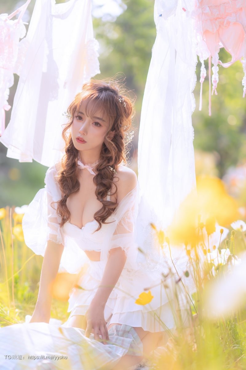[Cos]过期米线线喵 NO – 晒衣服 [41P](16)