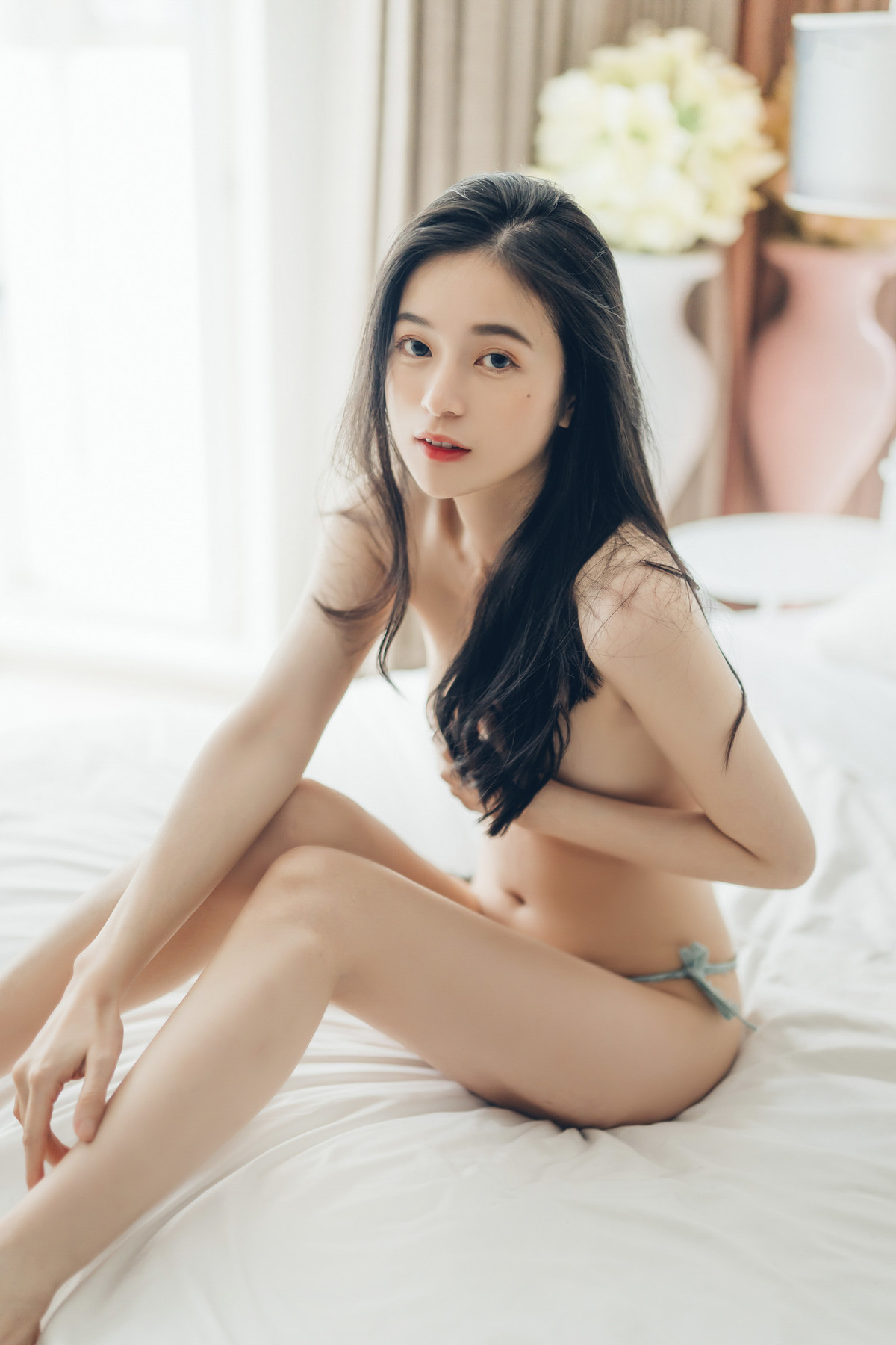 仙仙辰 透明內褲張開腳?比駱駝蹄還更厲害?中空小護士＋兩片式睡衣 Vol.02(71)