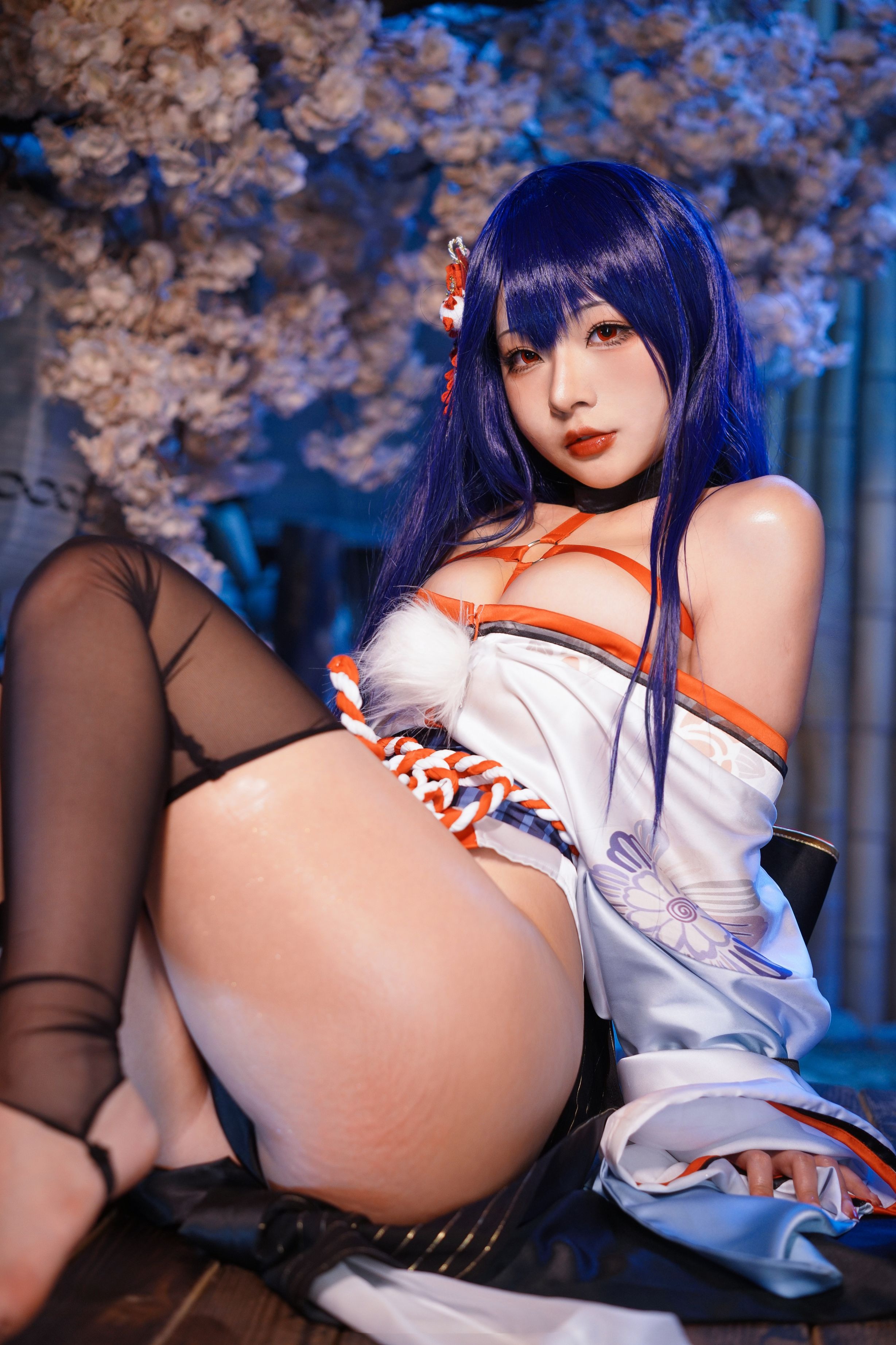 Yuuhui玉汇 Erophone Re 真子-和服抹油[82P](9)