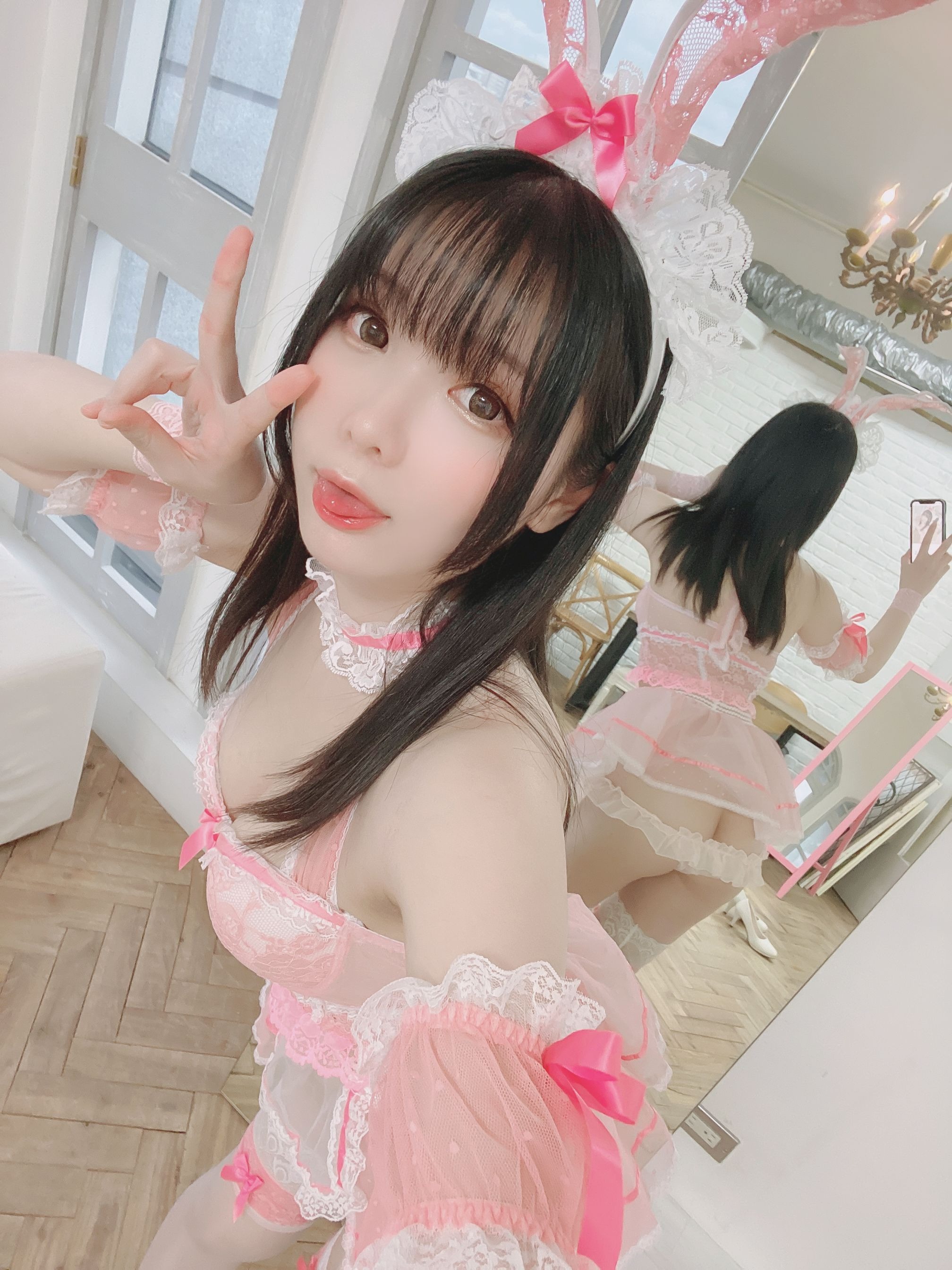 2022-03-29 ピンクバニー [18P-126MB]