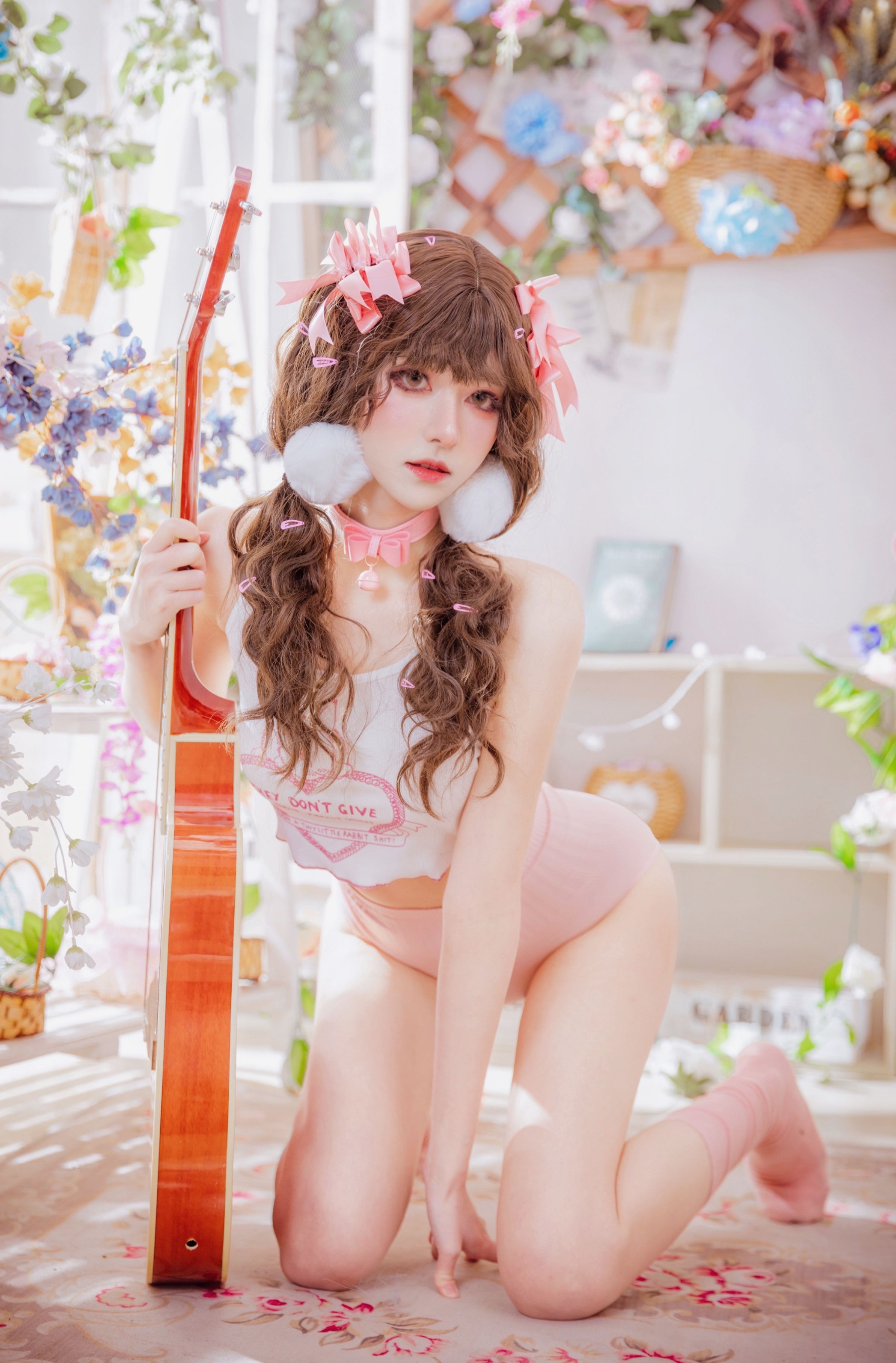 南桃Momoko 少女吉他与蝴蝶结 [28P-240MB](7)