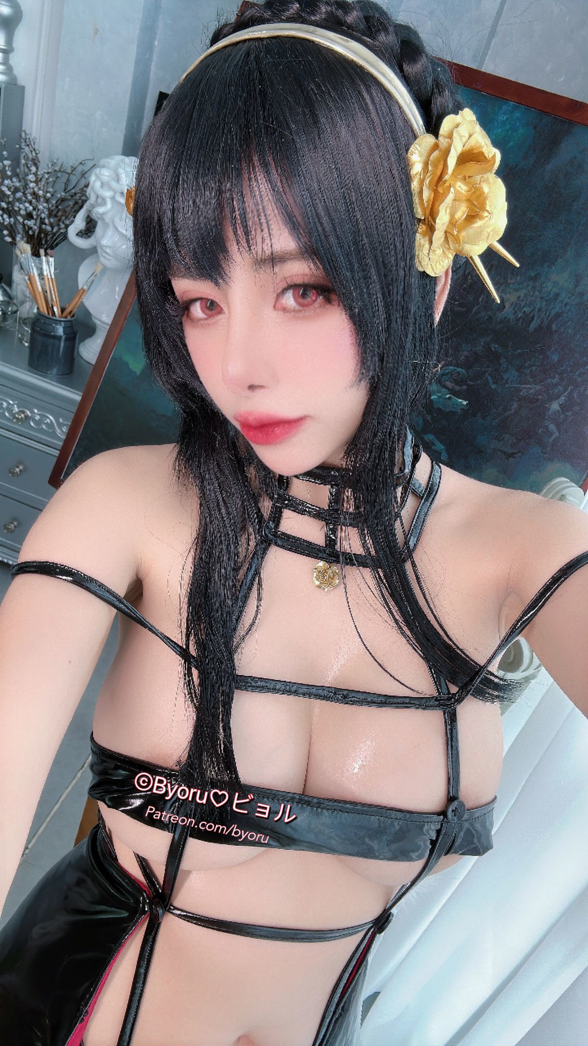 Cosplay 日本性感萝莉Byoru Yor Thorn Princess(35)