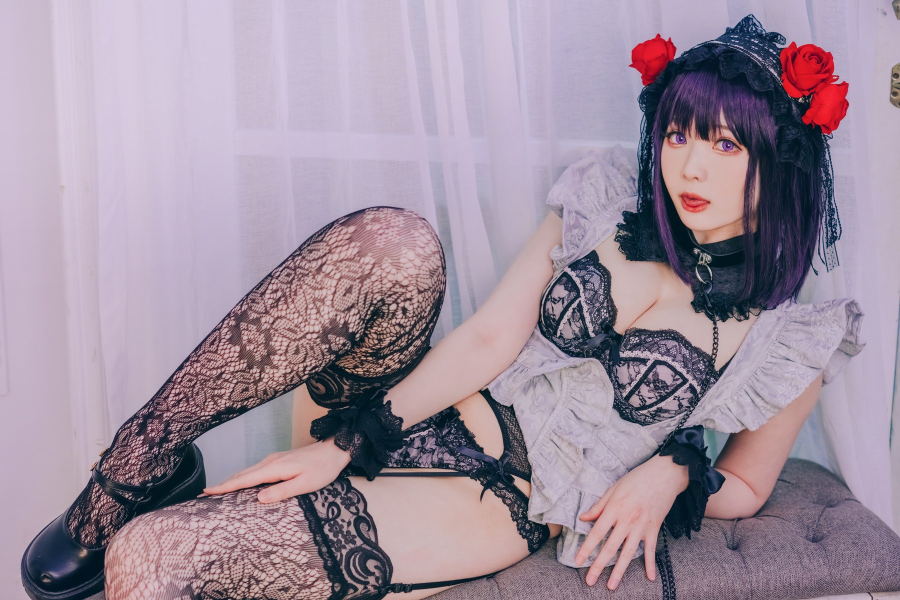 霜月shimo Cosplay 更衣人偶 黑江雫(24)