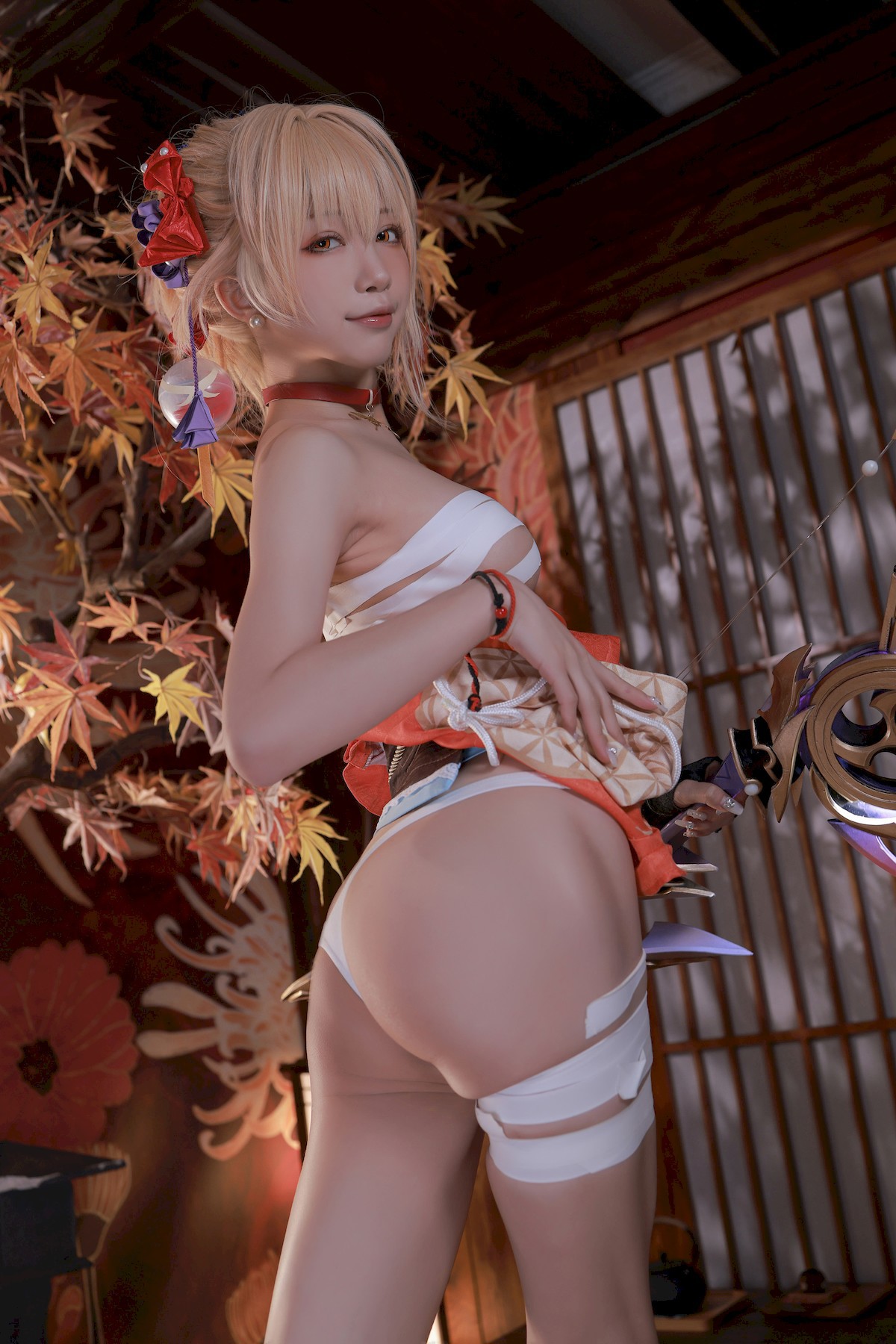 Cosplay 水淼aqua 宵宫 Vol.02(33)