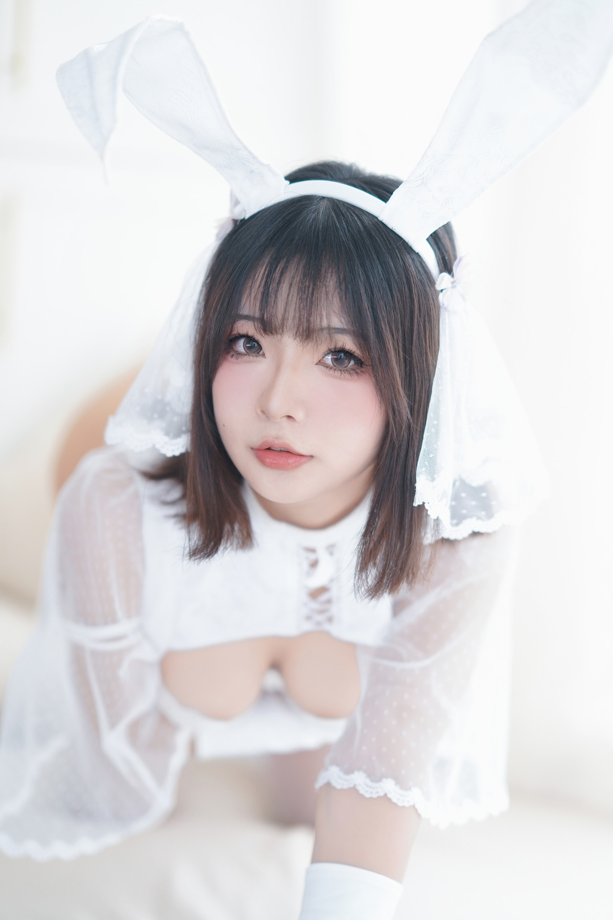 Cosplay Yuuhui玉汇 雪兔 Set.01(47)
