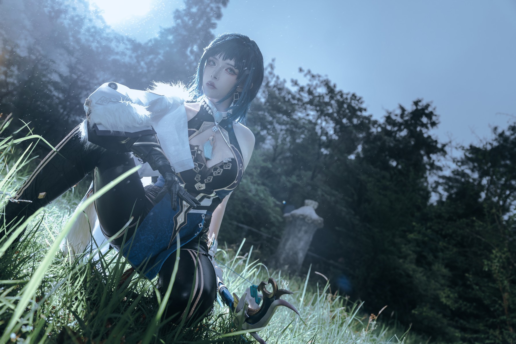 Cosplay 夏小秋秋秋 夜兰(34)