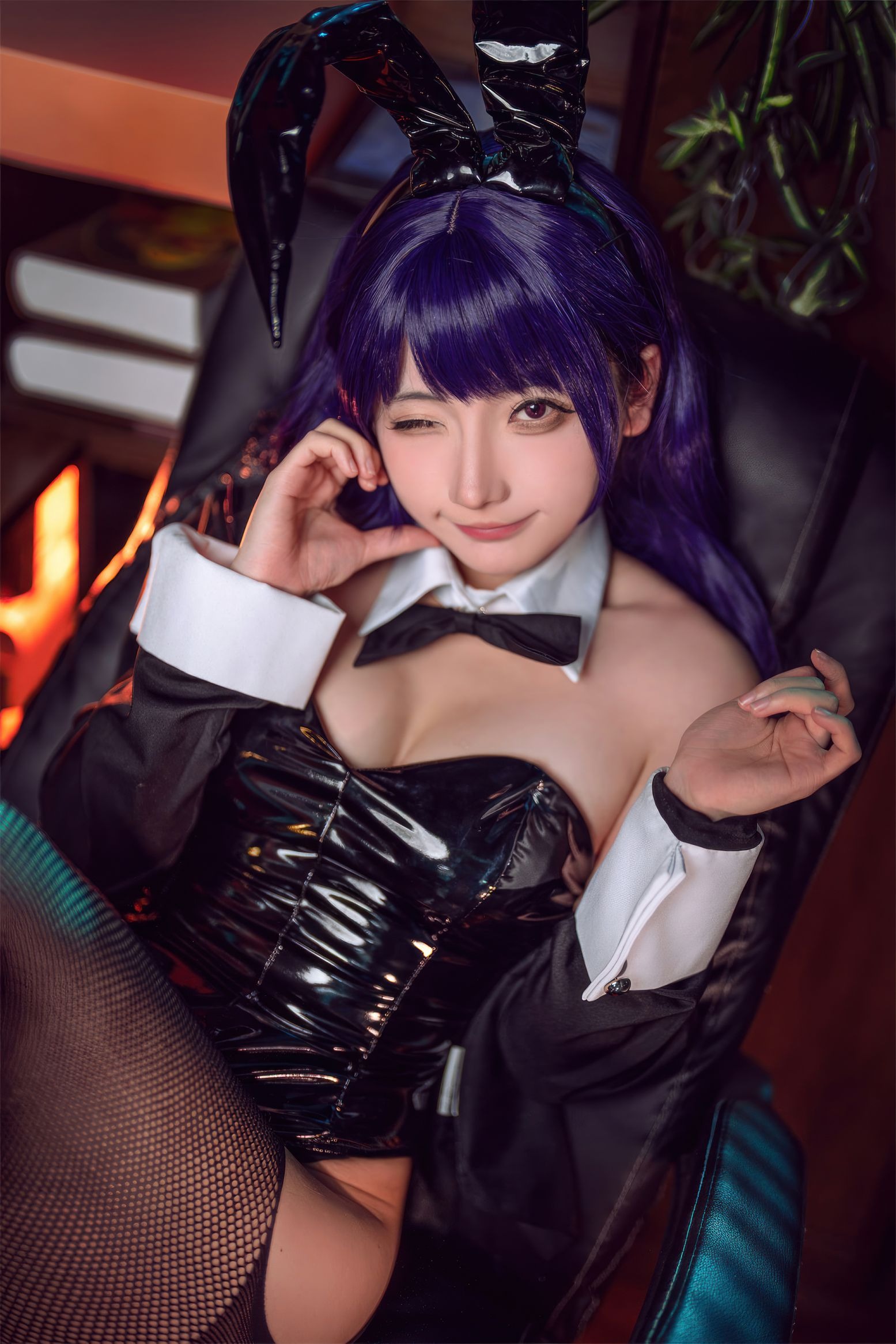 是三不是世w 喜多川海梦 紫发兔女郎(18)