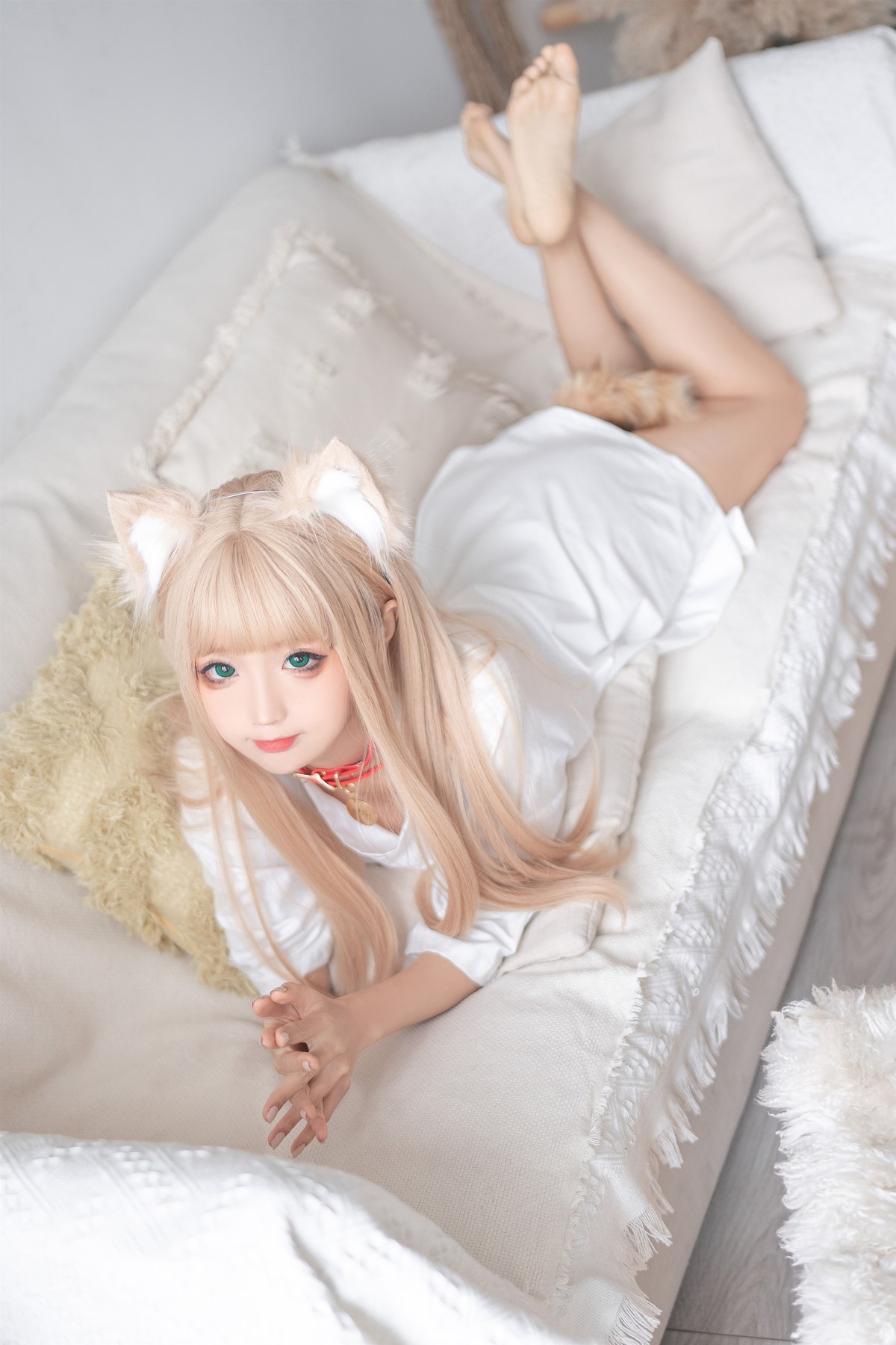 动漫博主蠢沫沫 Cosplay 黄豆粉(19)