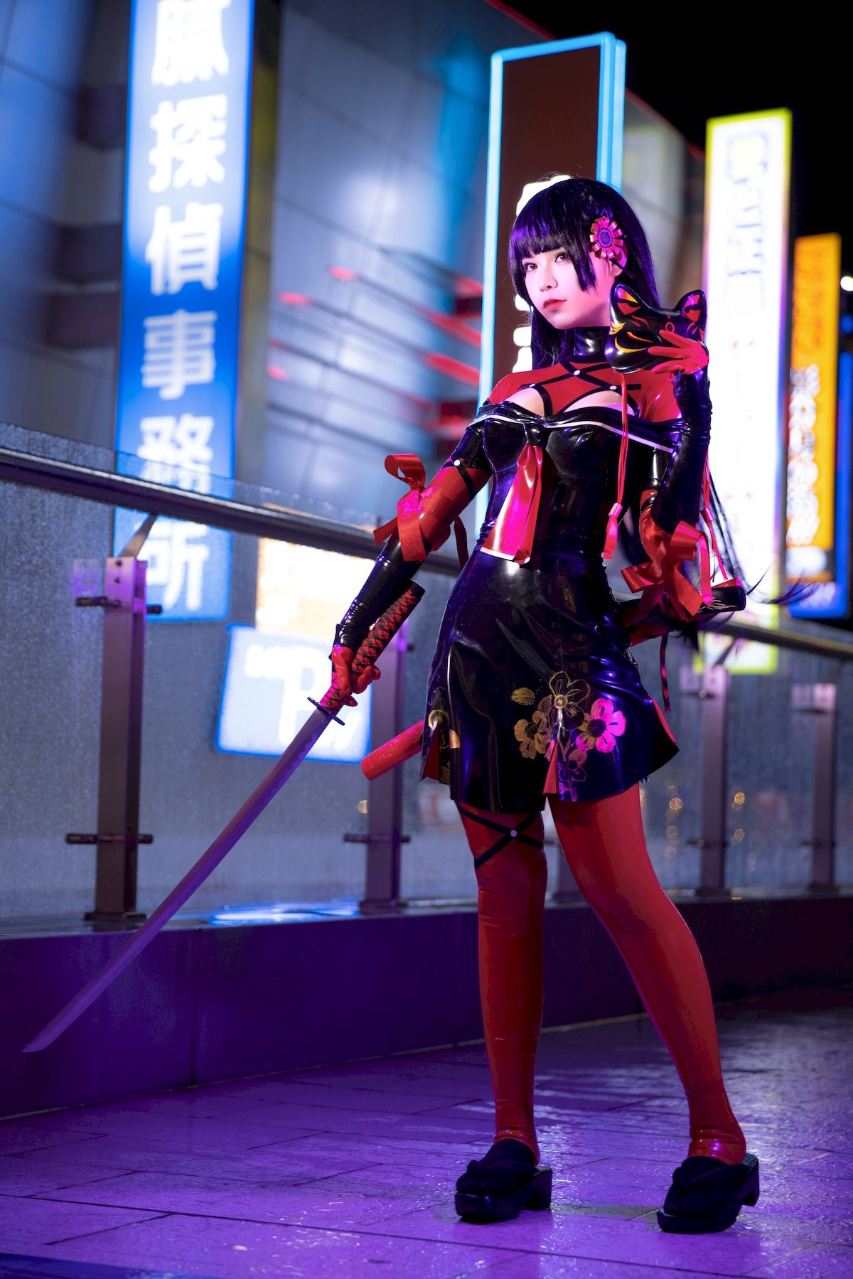 G44不会受伤 Cosplay 多娜多娜 菊千代(1)