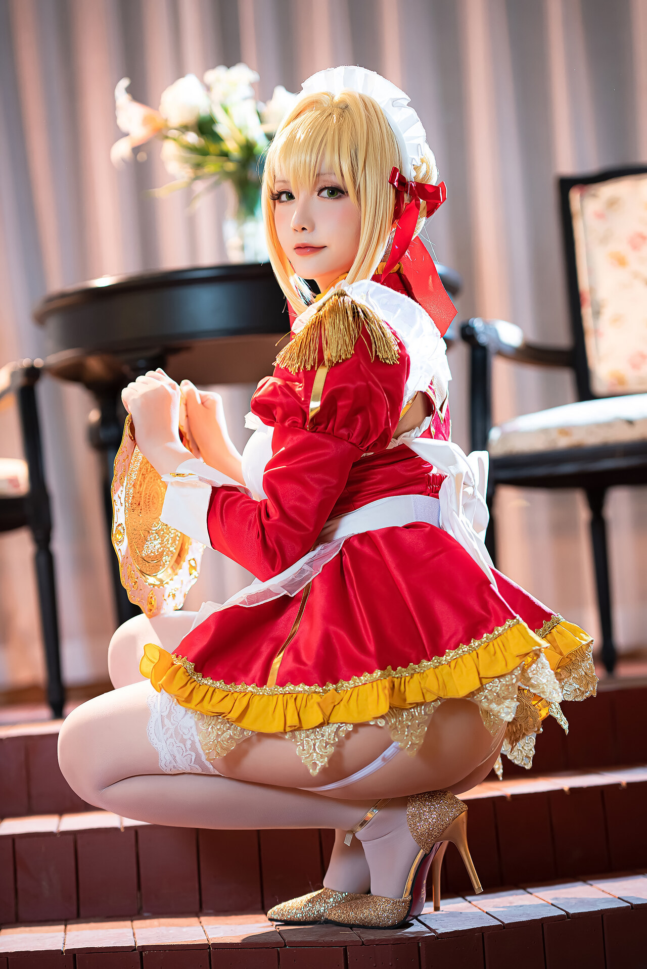 [Hoshilily 星之迟迟] Nero Claudius Maid ネロ・クラウディウス(9)