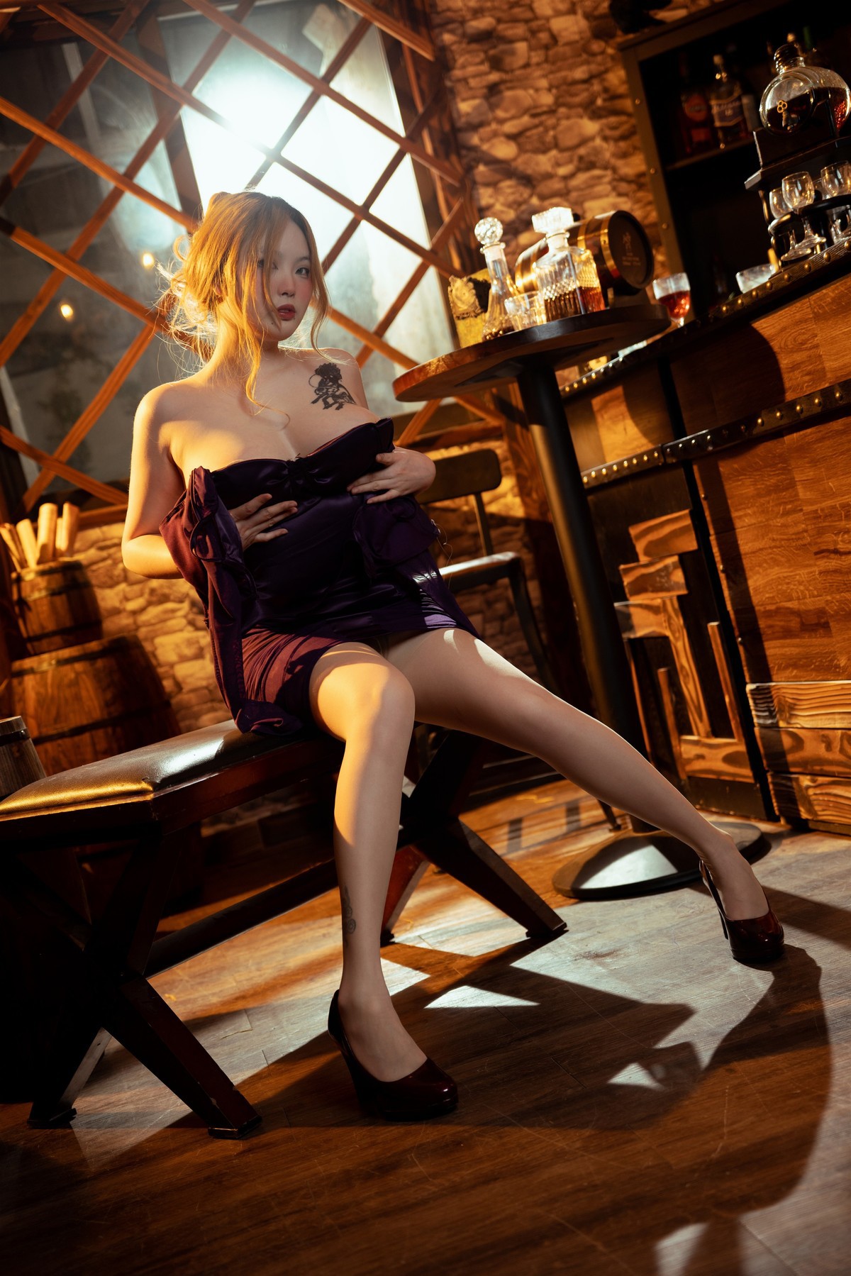 Cosplay 东条瞳 微醺人妻(26)